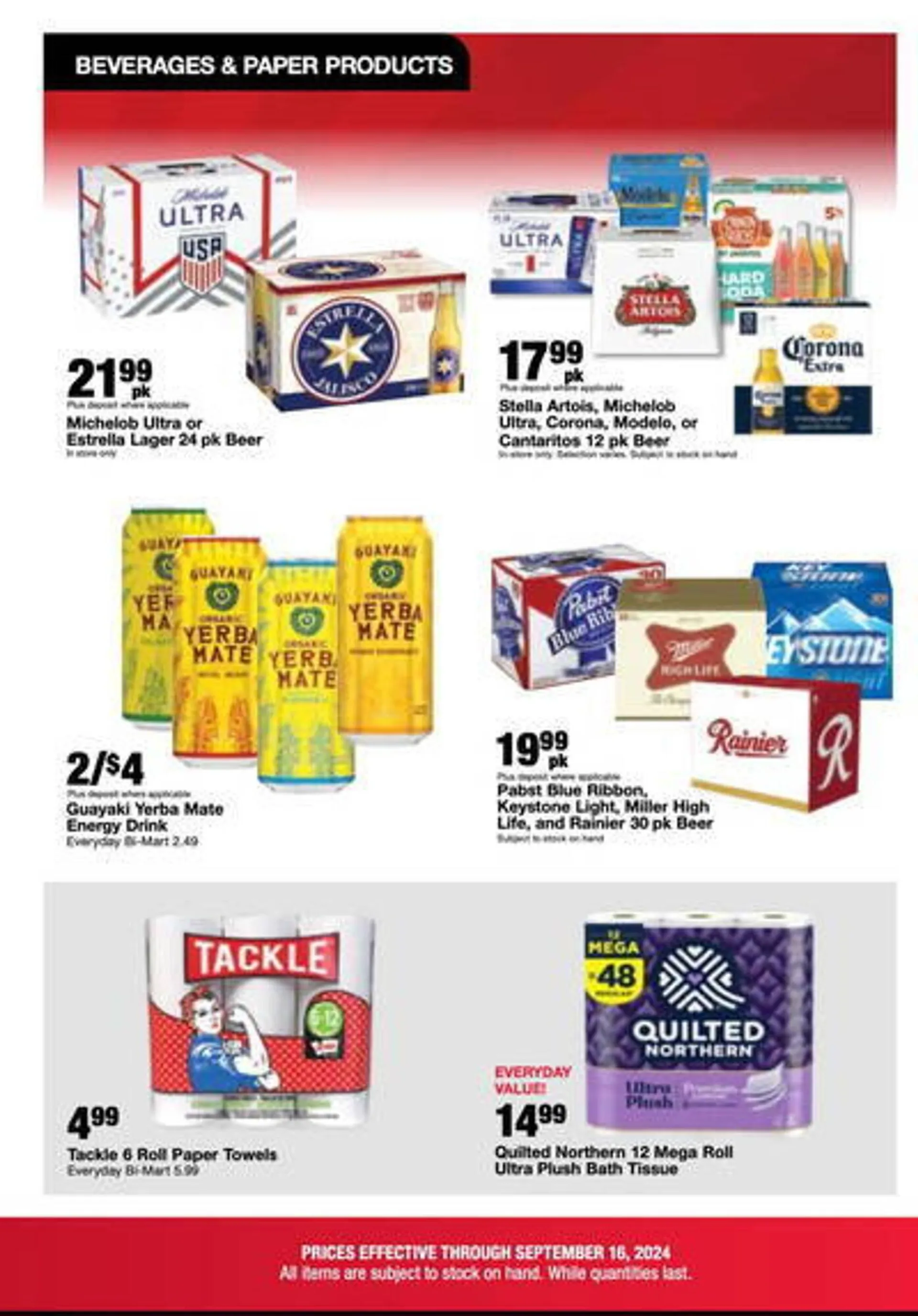 Weekly ad Bi-Mart Weekly Ad from September 10 to September 24 2024 - Page 21