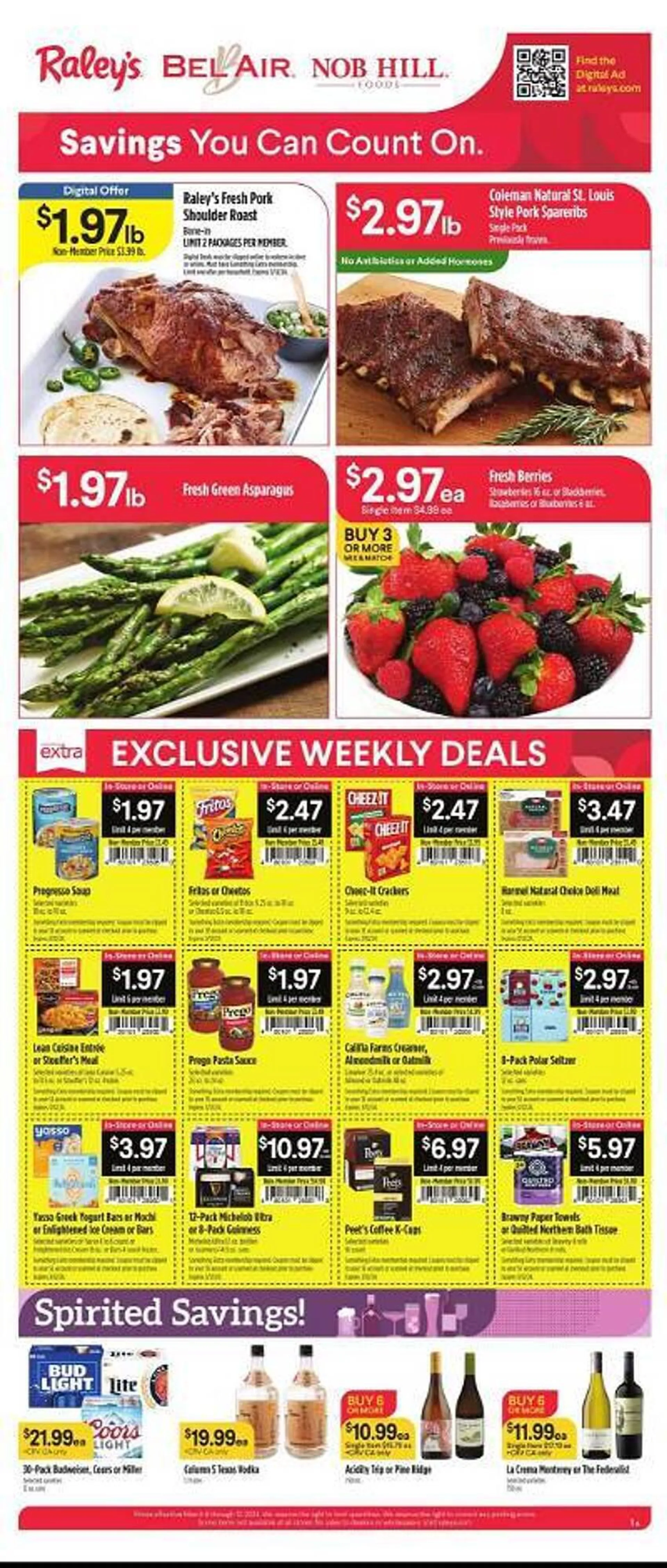 Weekly ad Bel Air Markets Weekly Ad from March 6 to March 12 2024 - Page 1