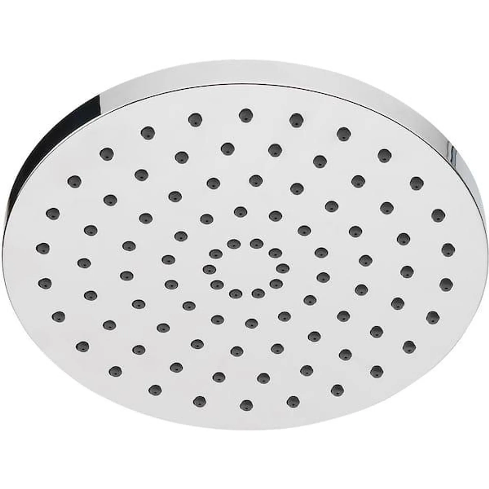 1-Spray Pattern 8 in. Single Wall Mount Fixed Rain Shower Head in Chrome