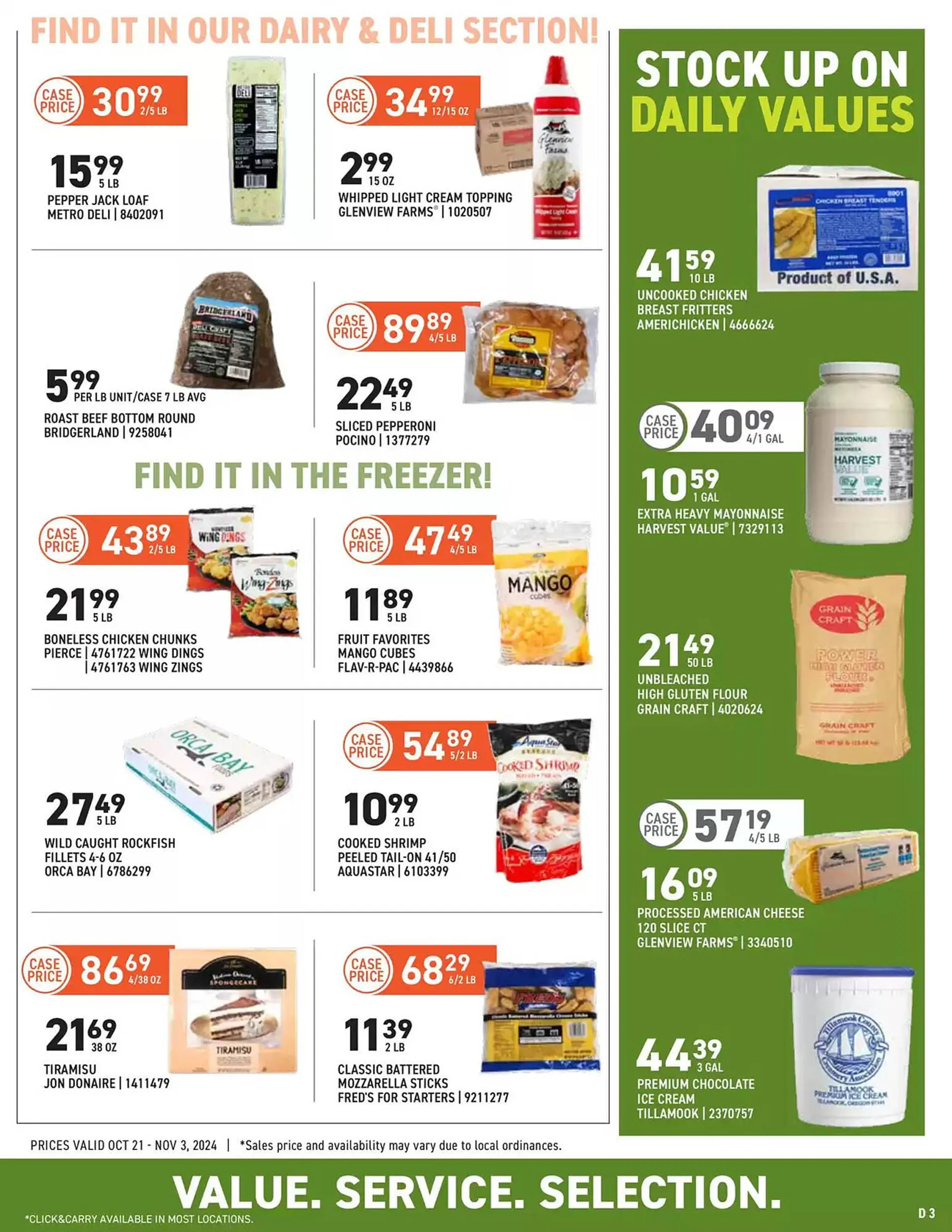 Weekly ad US Foods Chef's Store Weekly Ad from October 21 to November 4 2024 - Page 3