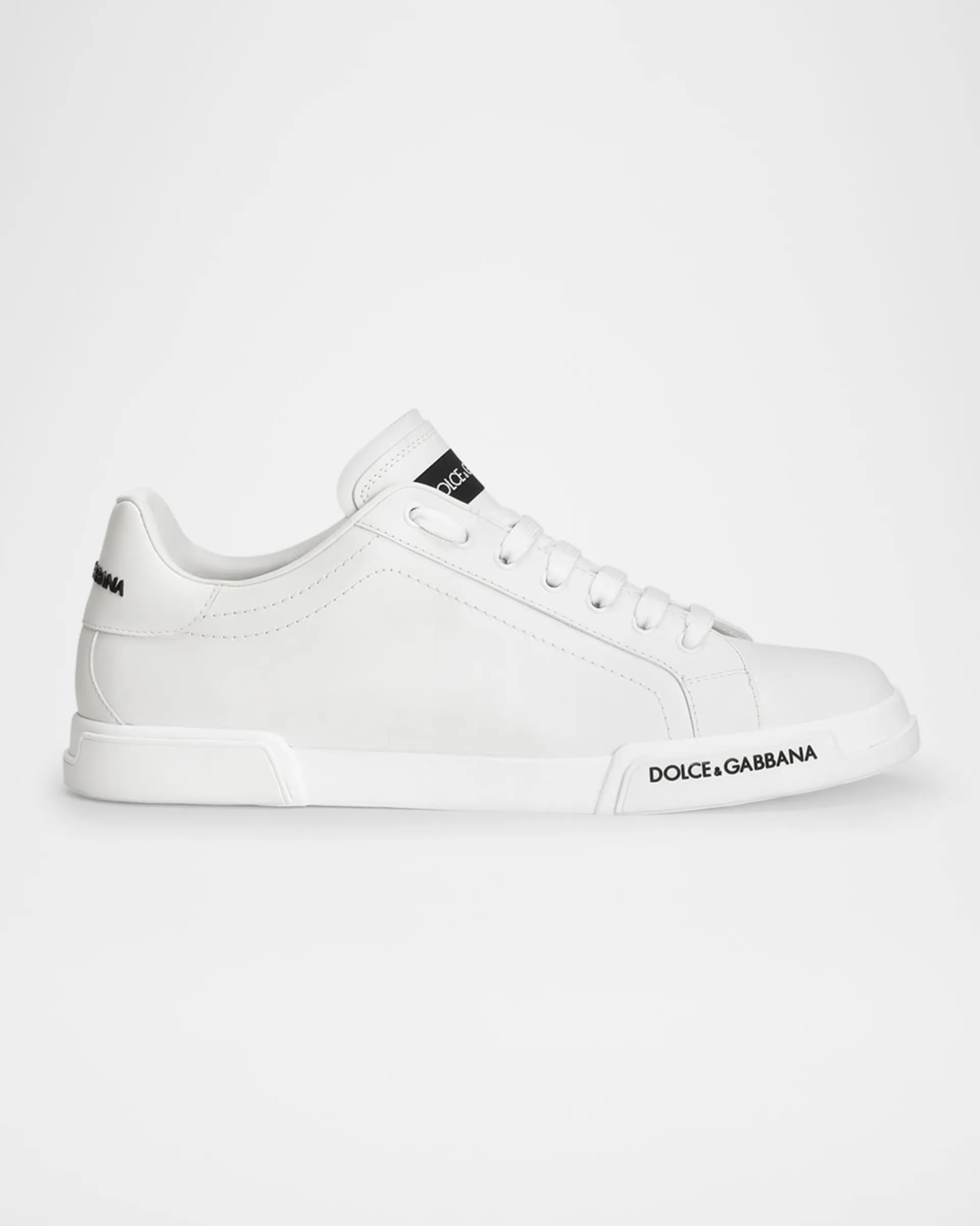 Men's Leather Low-Top Sneakers