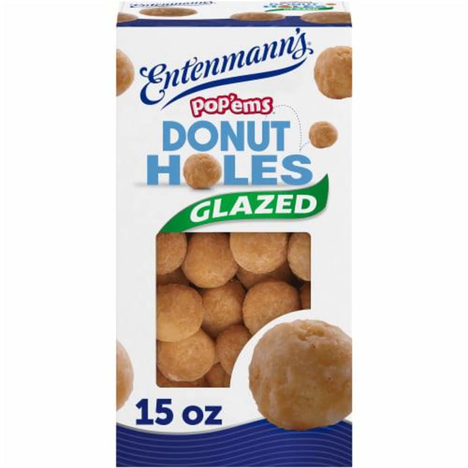 Entenmann's Pop'ems Glazed Donut Holes