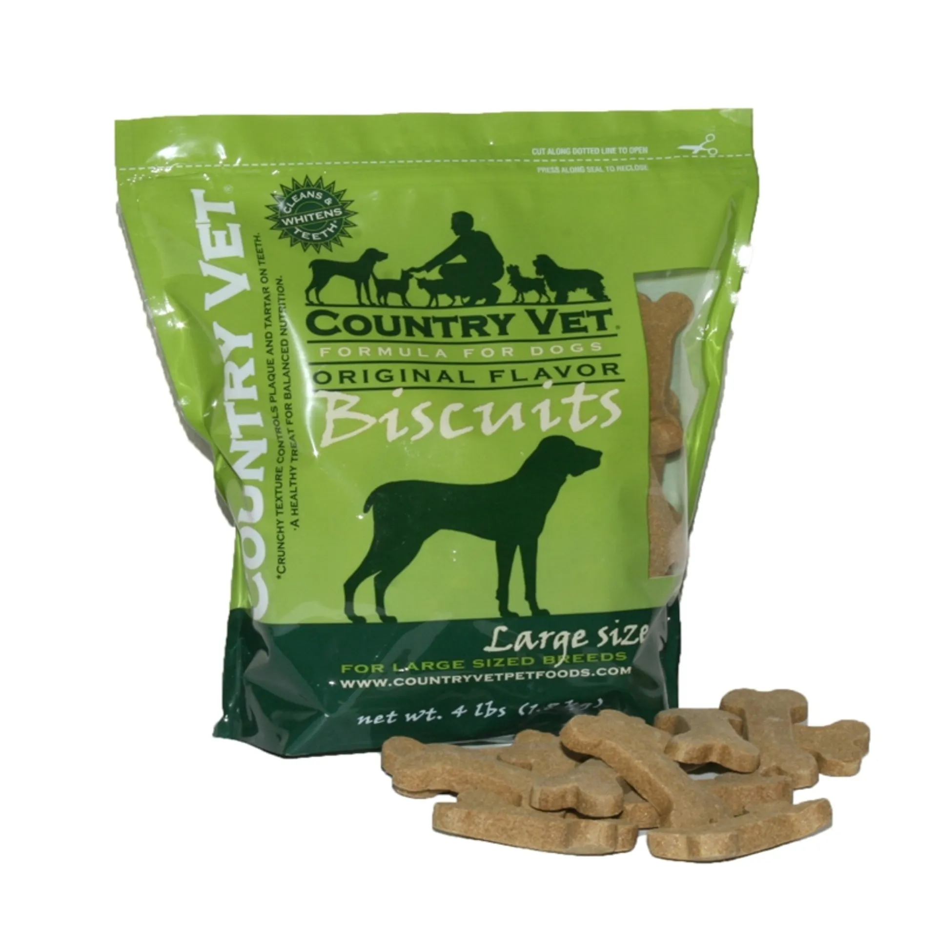 Country Vet Original Flavor Large Dog Biscuits - 4 lbs.