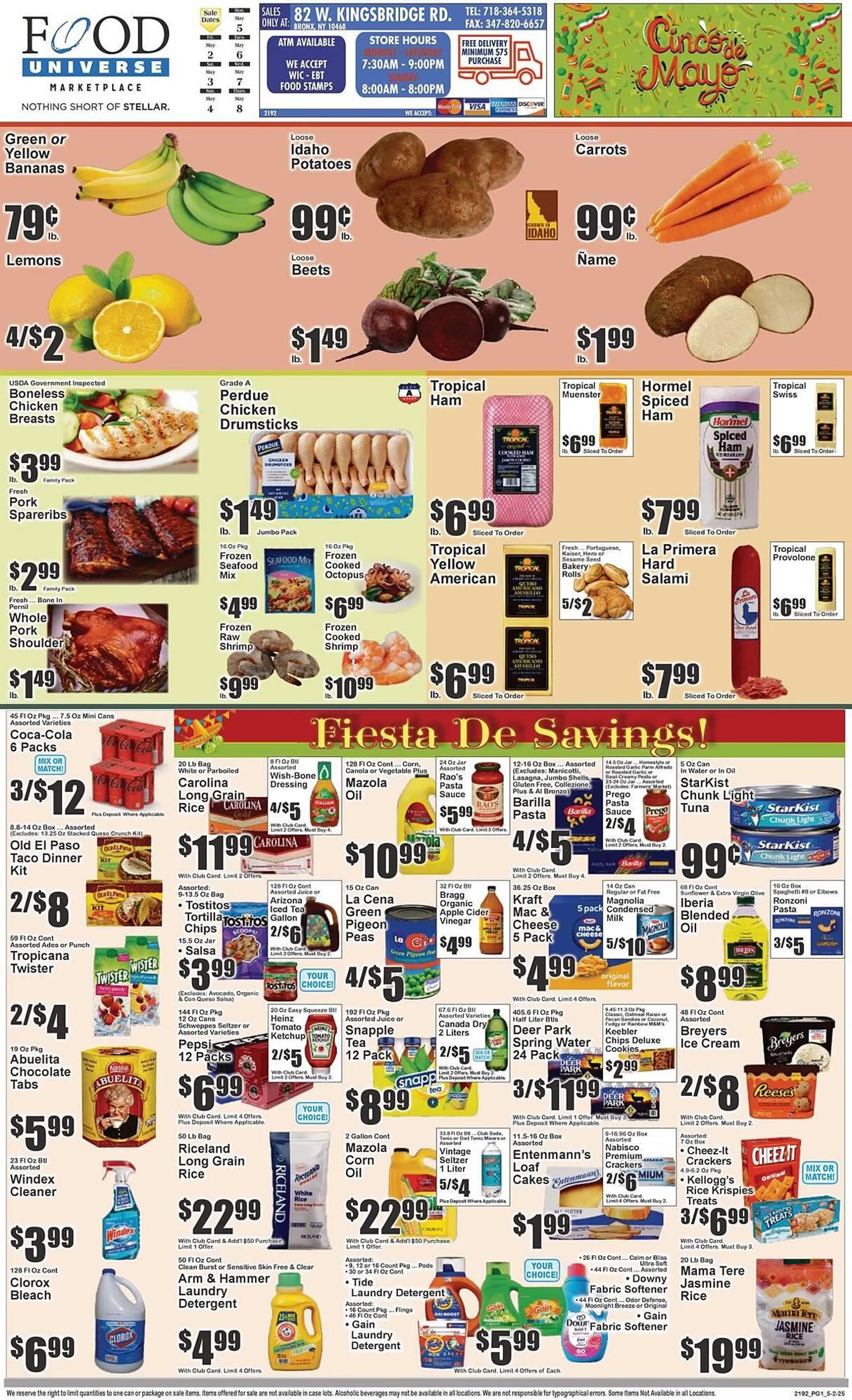 Food Universe Weekly Ad - 1