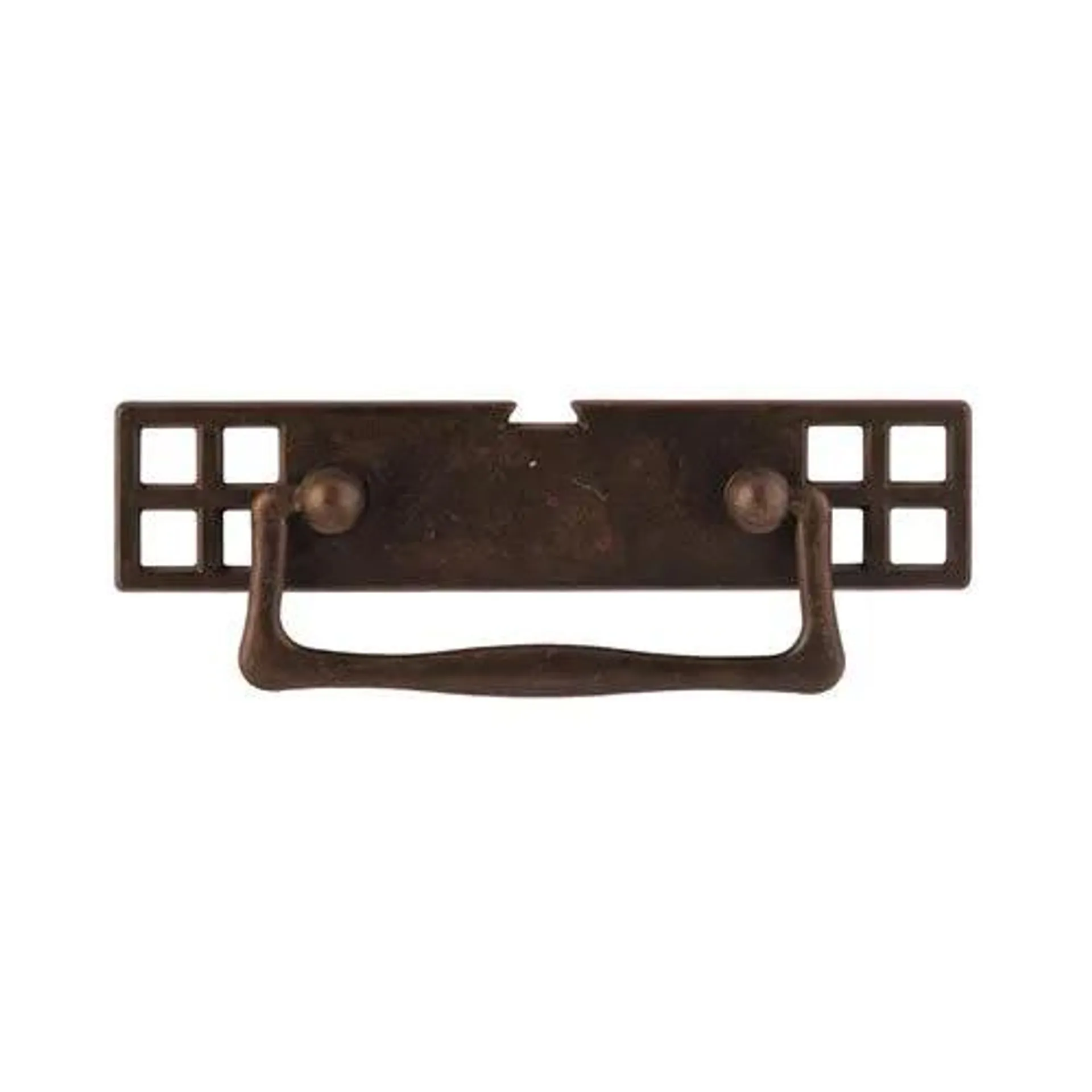 Marella Oriental Series Drop Pull & Rectangular Backplate