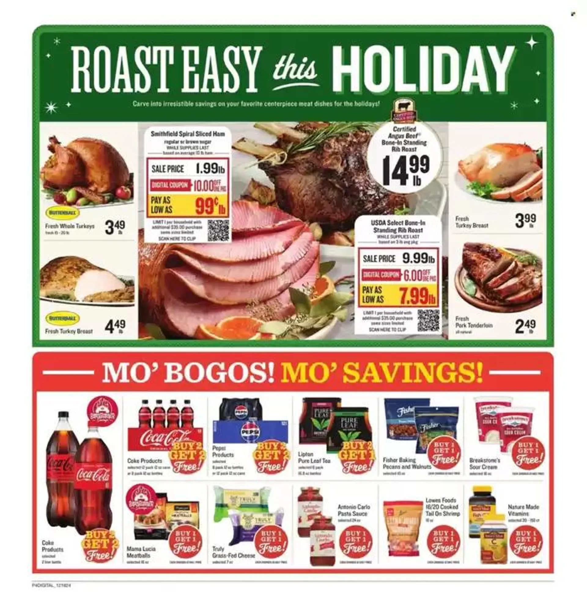 Weekly ad Lowes Foods Weekly ad from December 18 to December 24 2024 - Page 19