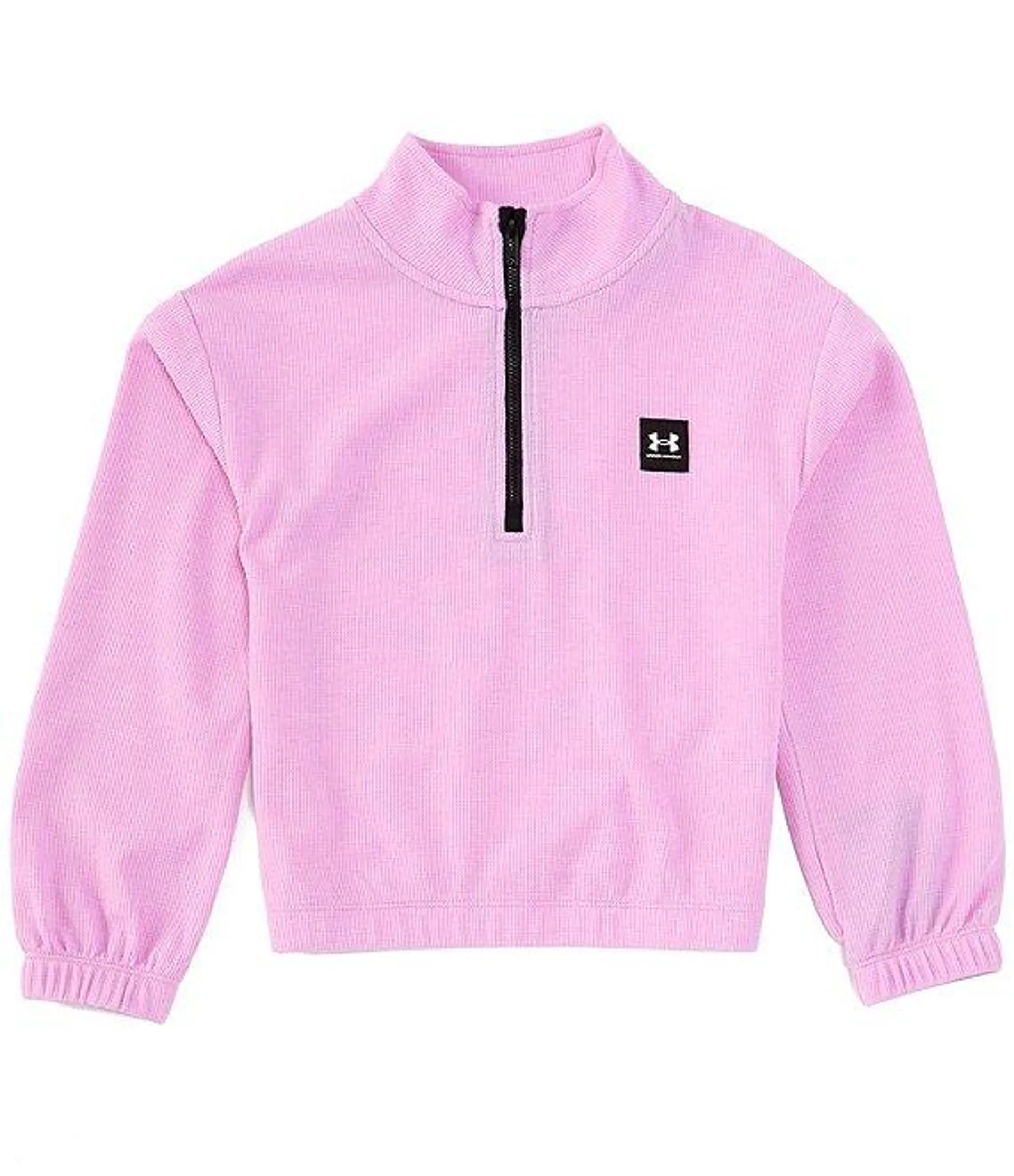 Big Girls 7-16 Long-Sleeve Quarter-Zip Pullover