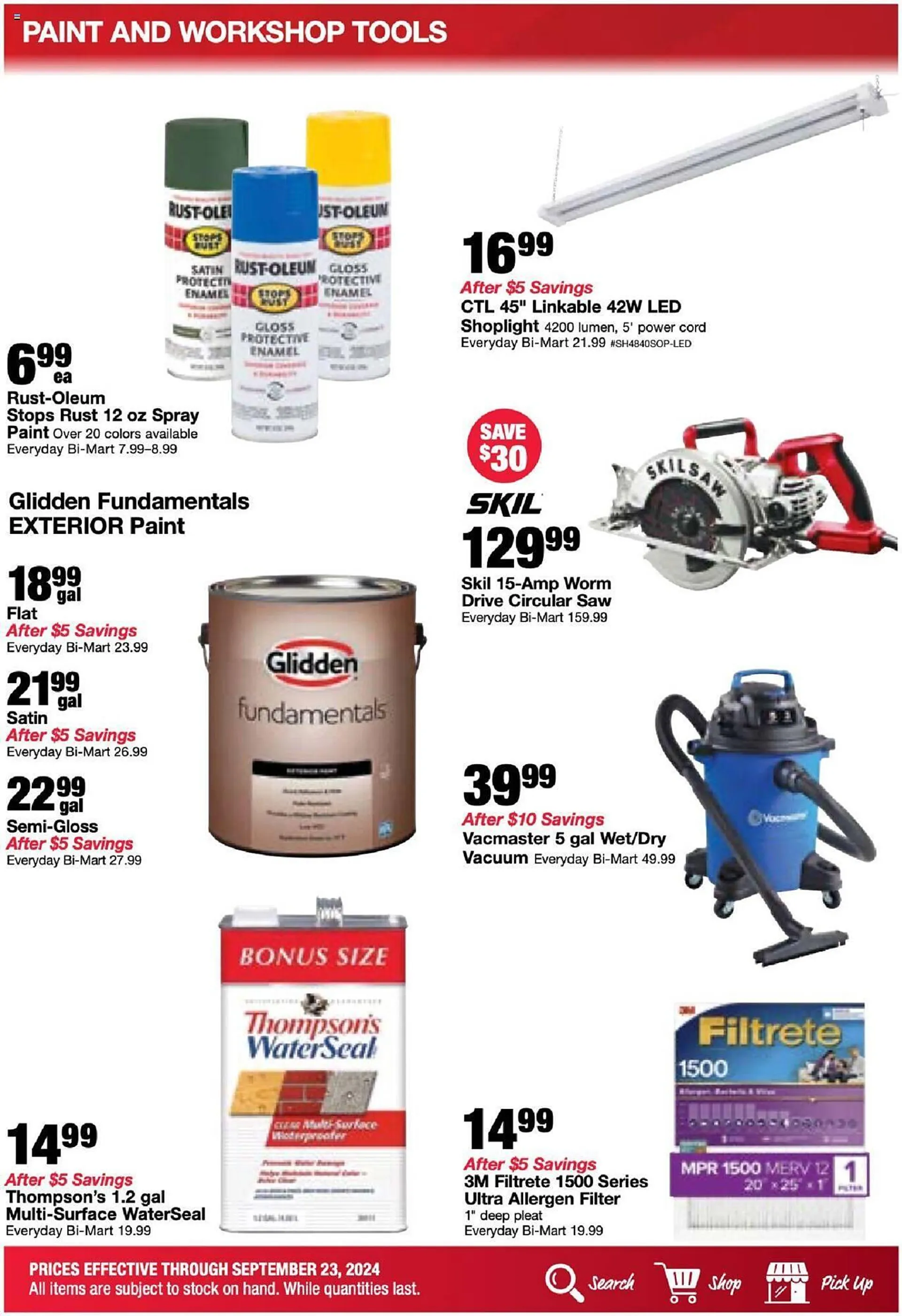 Weekly ad Bi-Mart Weekly Ad from September 17 to September 23 2024 - Page 17