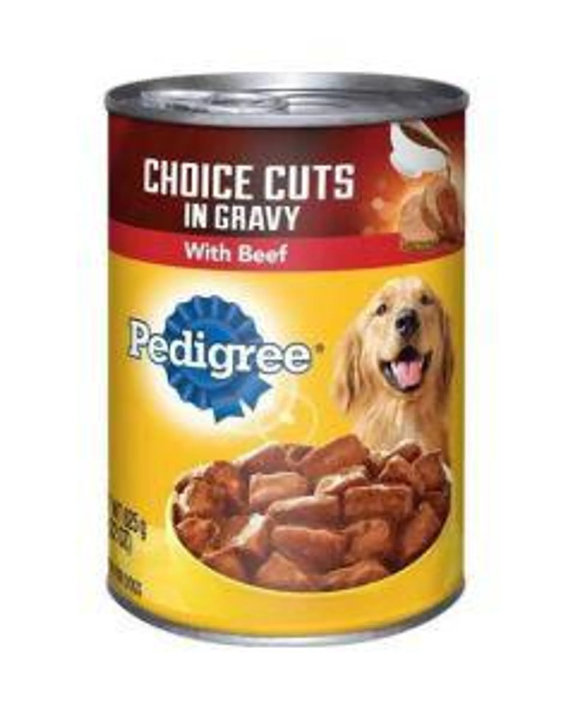 Pedigree Choice Cuts in Gravy With Beef Canned Dog Food, 22 oz