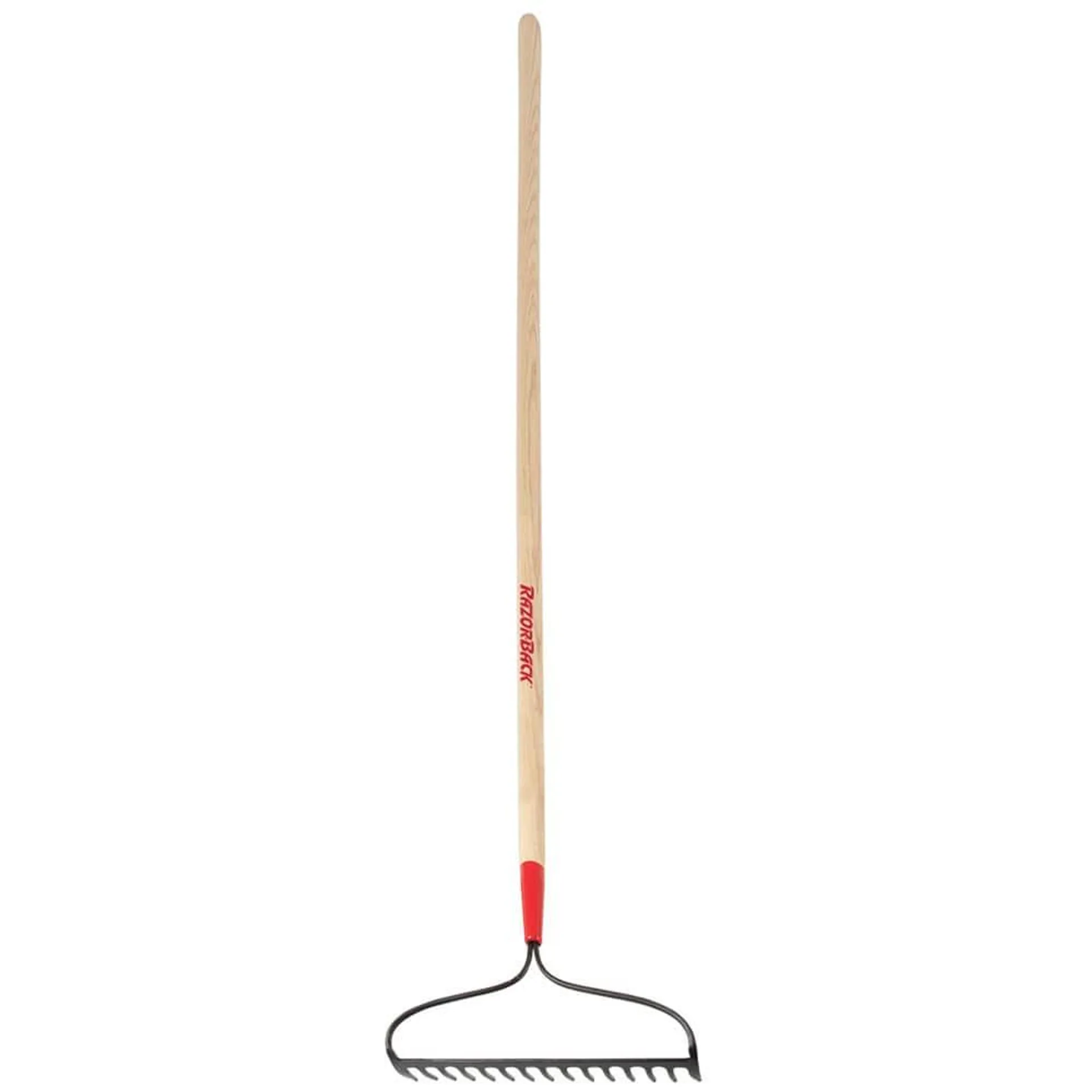 Razor-Back® 15-Tine Bow Rake, Forged with Wood Handle