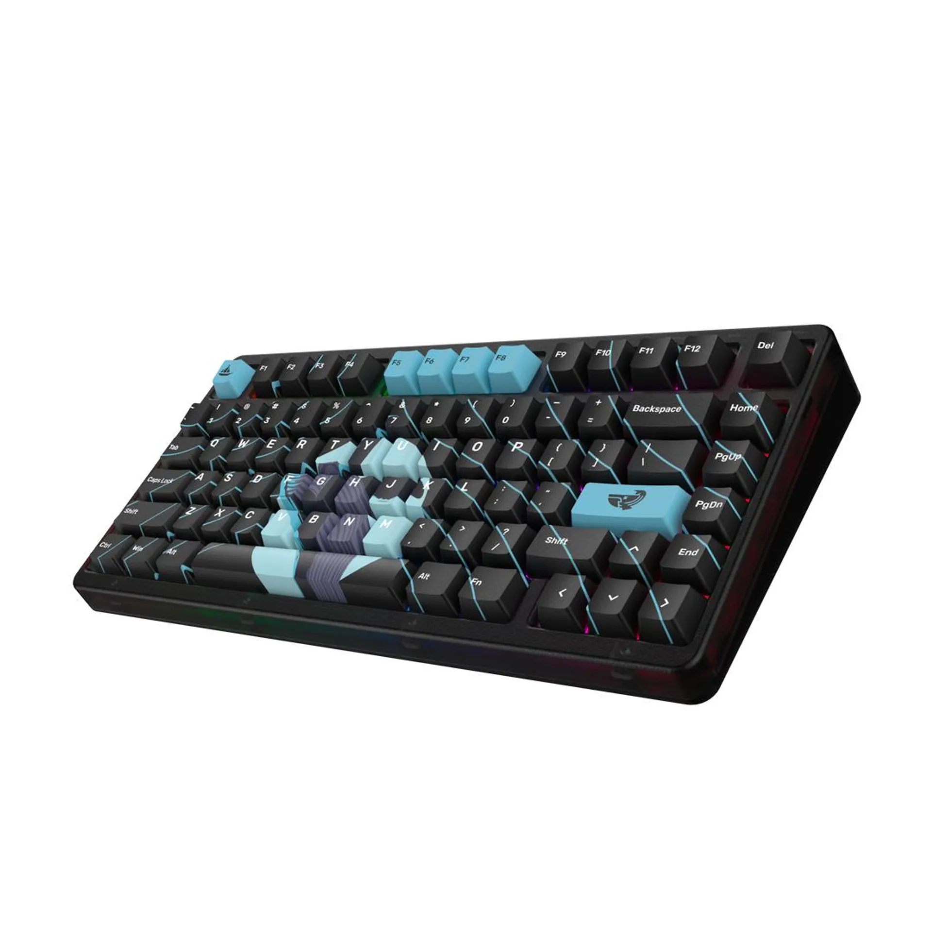 B0aty x Ghost K75 Mechancial Keyboard - Space Whale