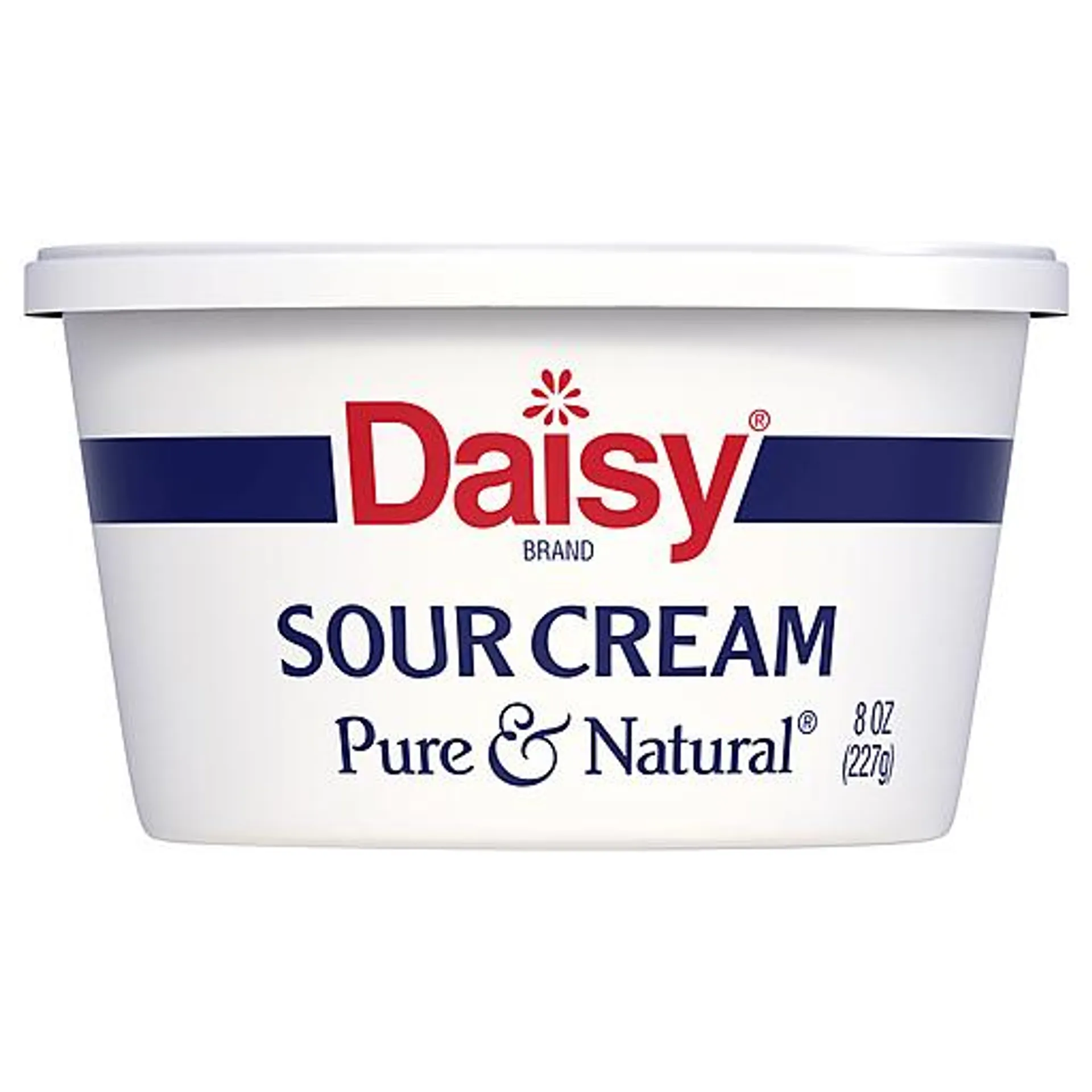 Daisy Brand Natural Sour Cream 8 oz tub