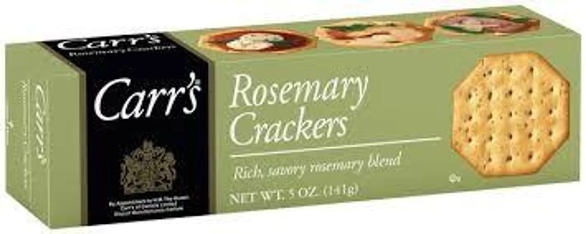 Carr's - Rosemary Crackers 5 Oz