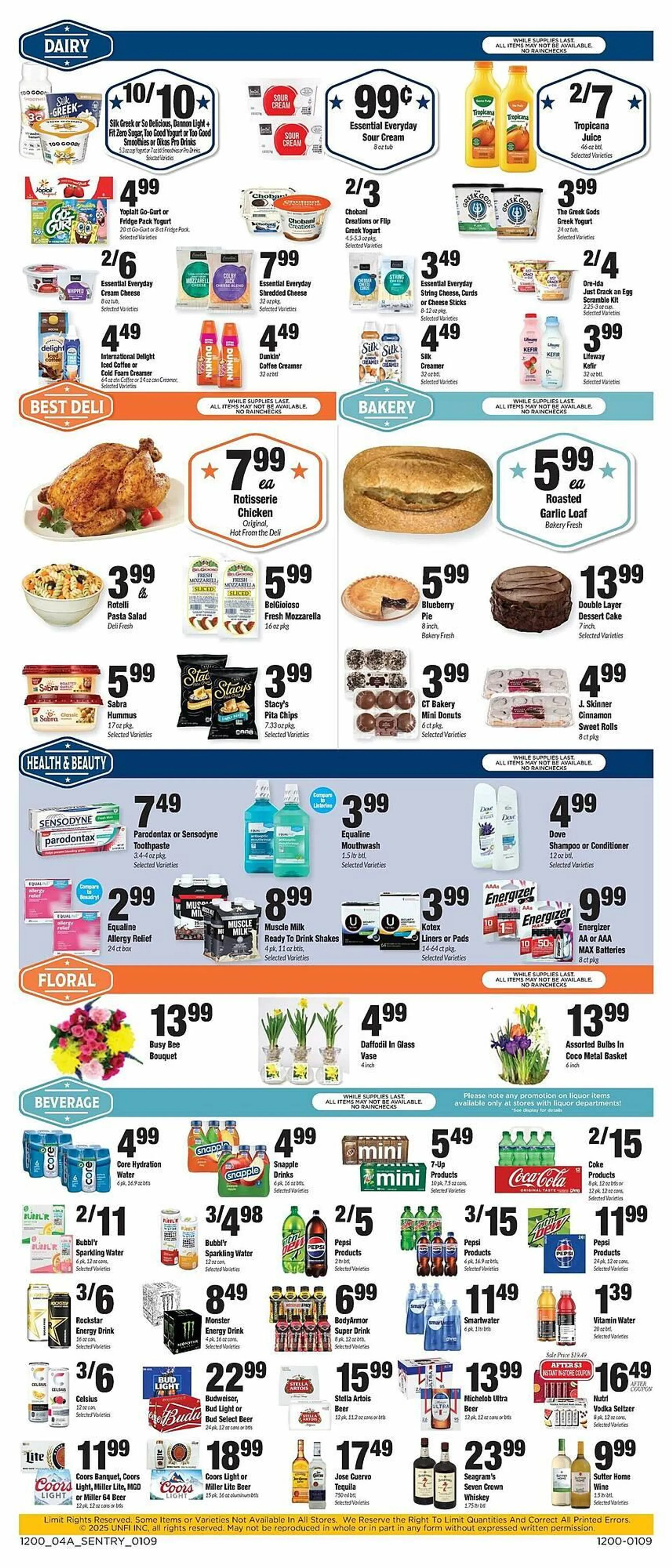 Weekly ad Sentry Weekly Ad from January 9 to January 15 2025 - Page 4