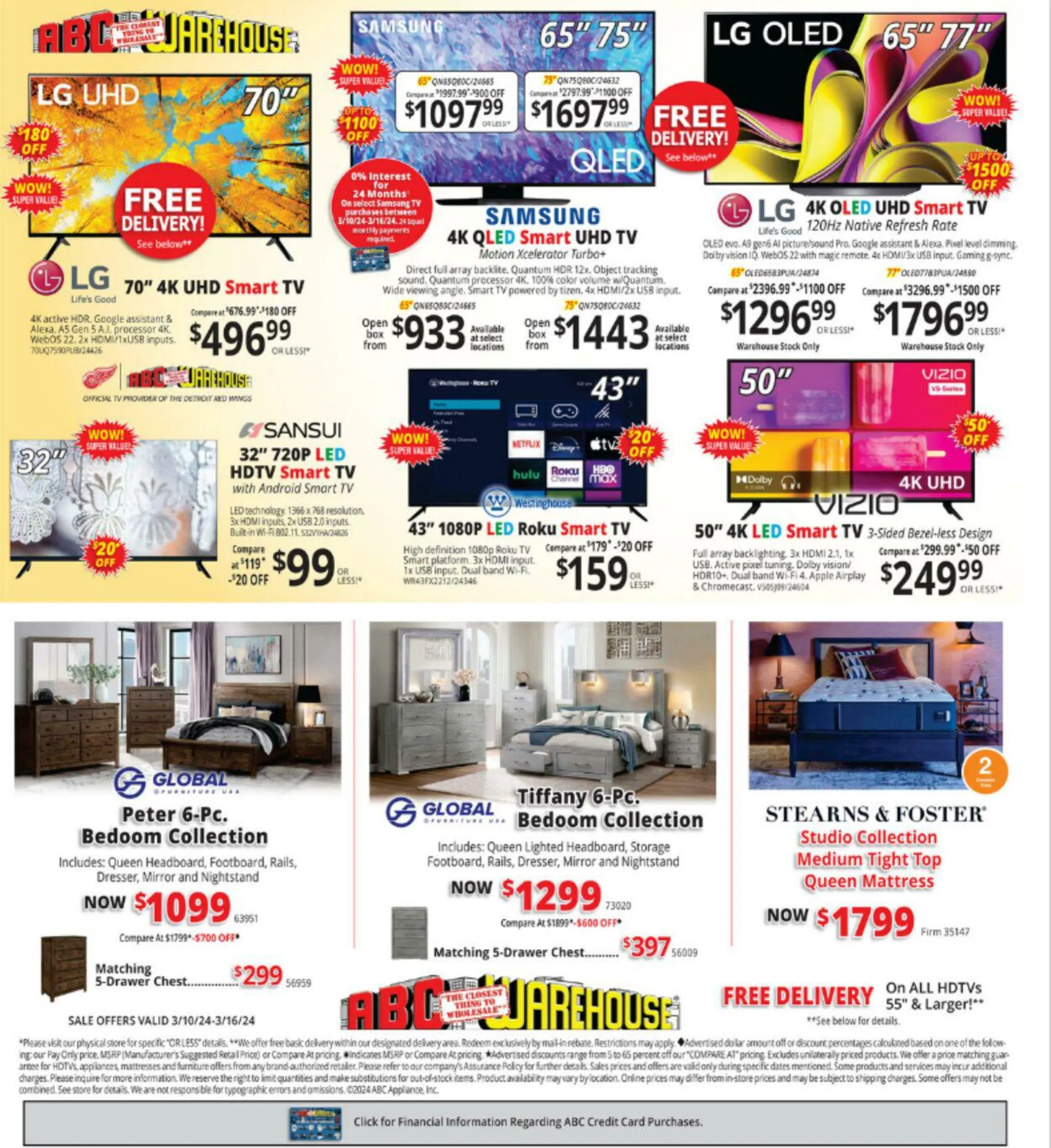 Weekly ad ABC Warehouse Current weekly ad from March 11 to March 25 2024 - Page 4