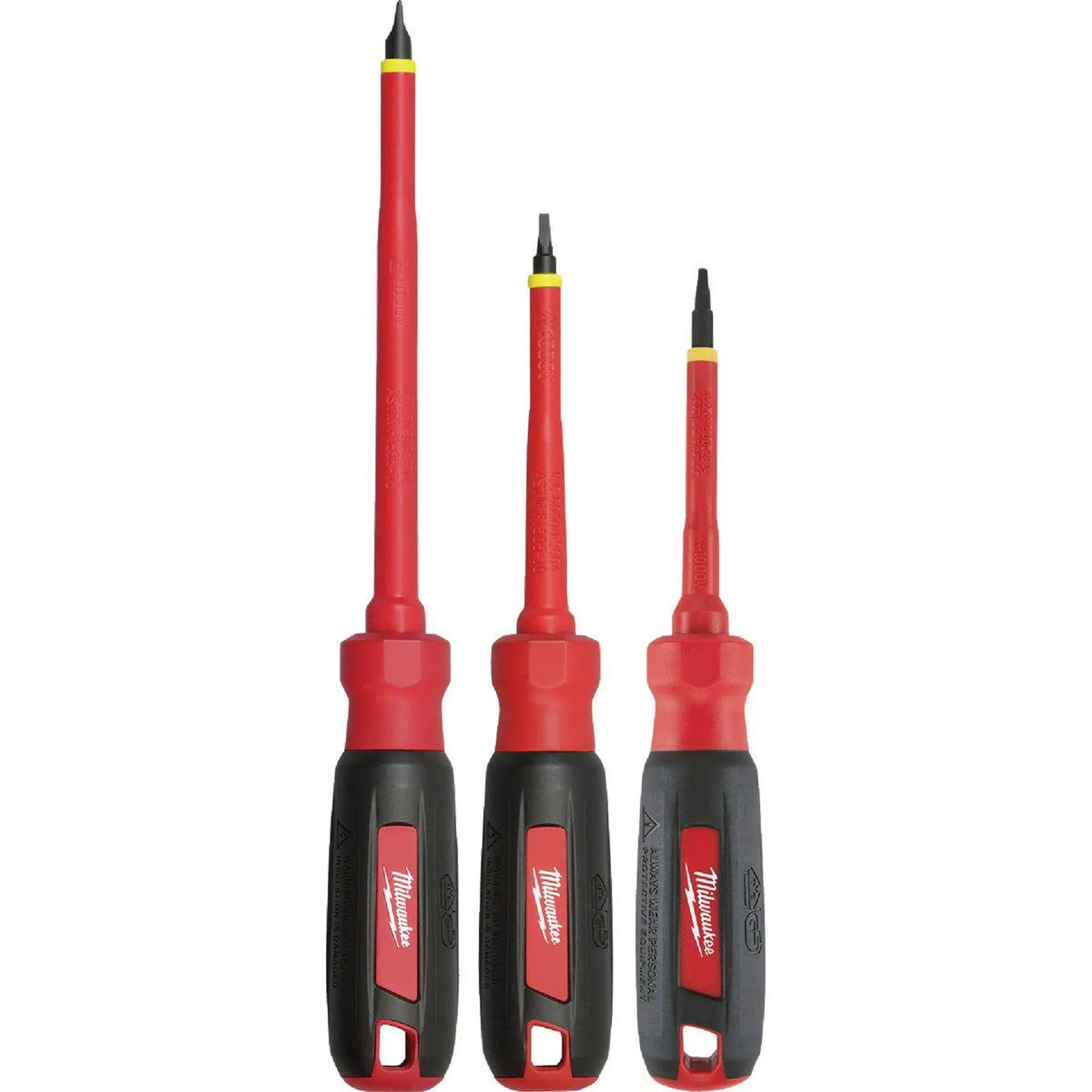 Milwaukee 1000V Insulated Screwdriver Set (3-Piece)