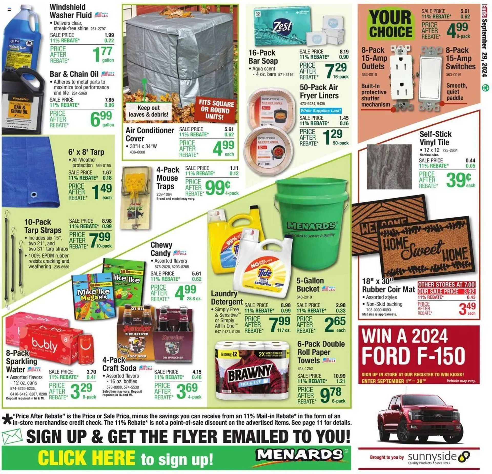 Weekly ad Menards Weekly Ad from September 18 to September 29 2024 - Page 22