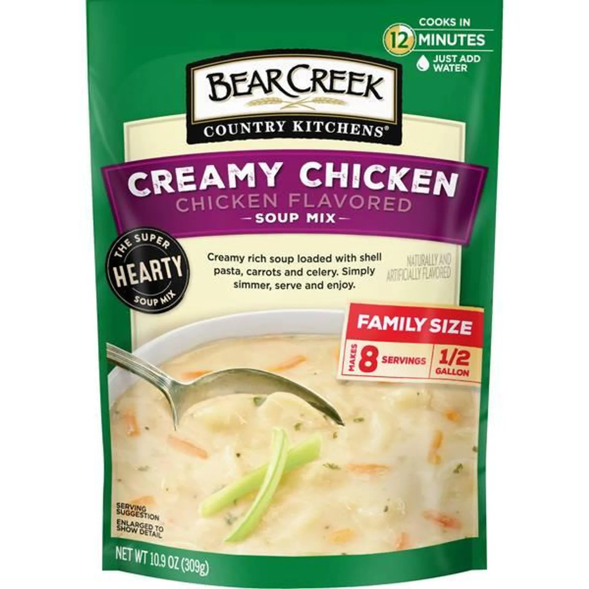 Bear Creek Country Kitchens brand page 10.9 oz Creamy Chicken Soup Mix