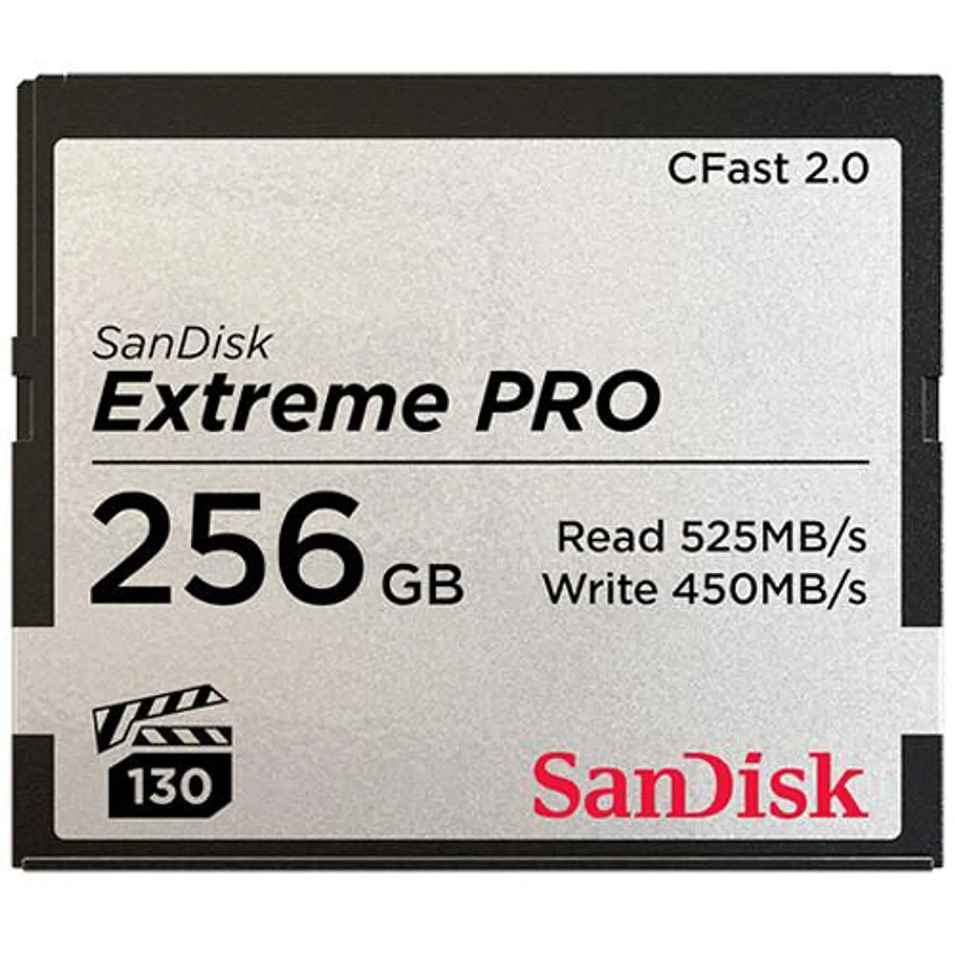 SanDisk 256GB Extreme PRO CFast 2.0 Memory Card