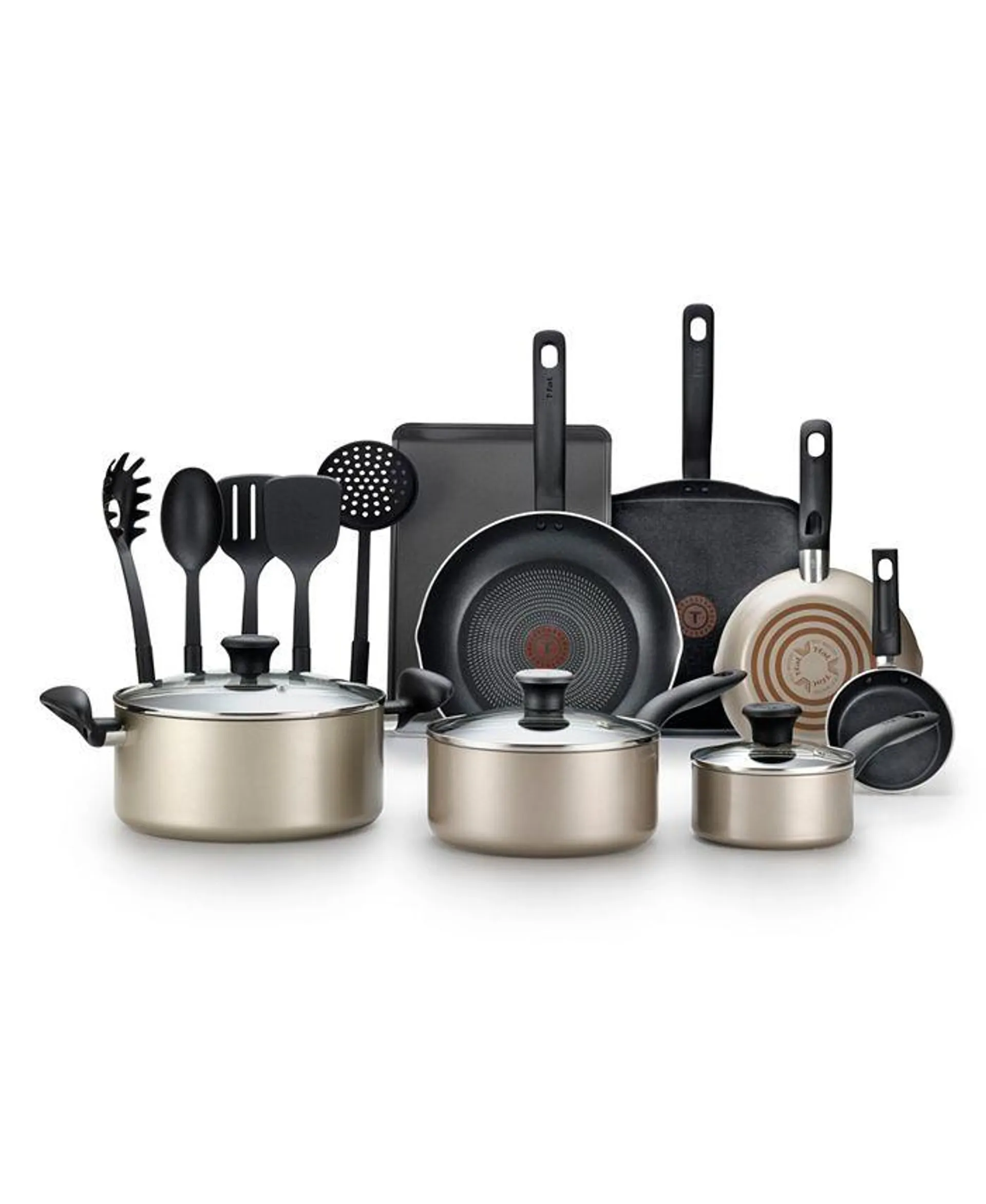 Culinaire 16-Piece Nonstick Aluminum Cookware Set