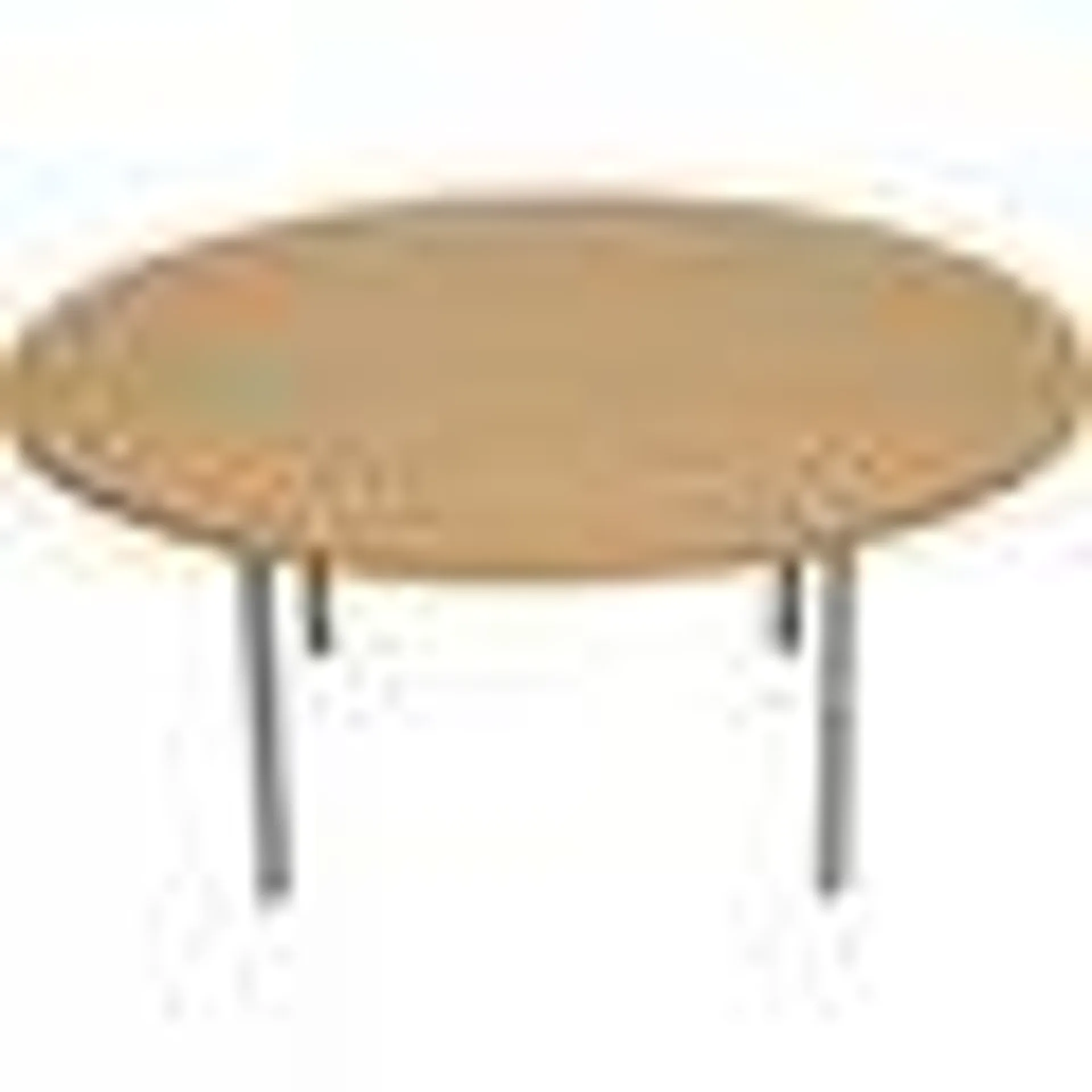 Circular Coffee Table in Oak from Hans Wegner, 1960s