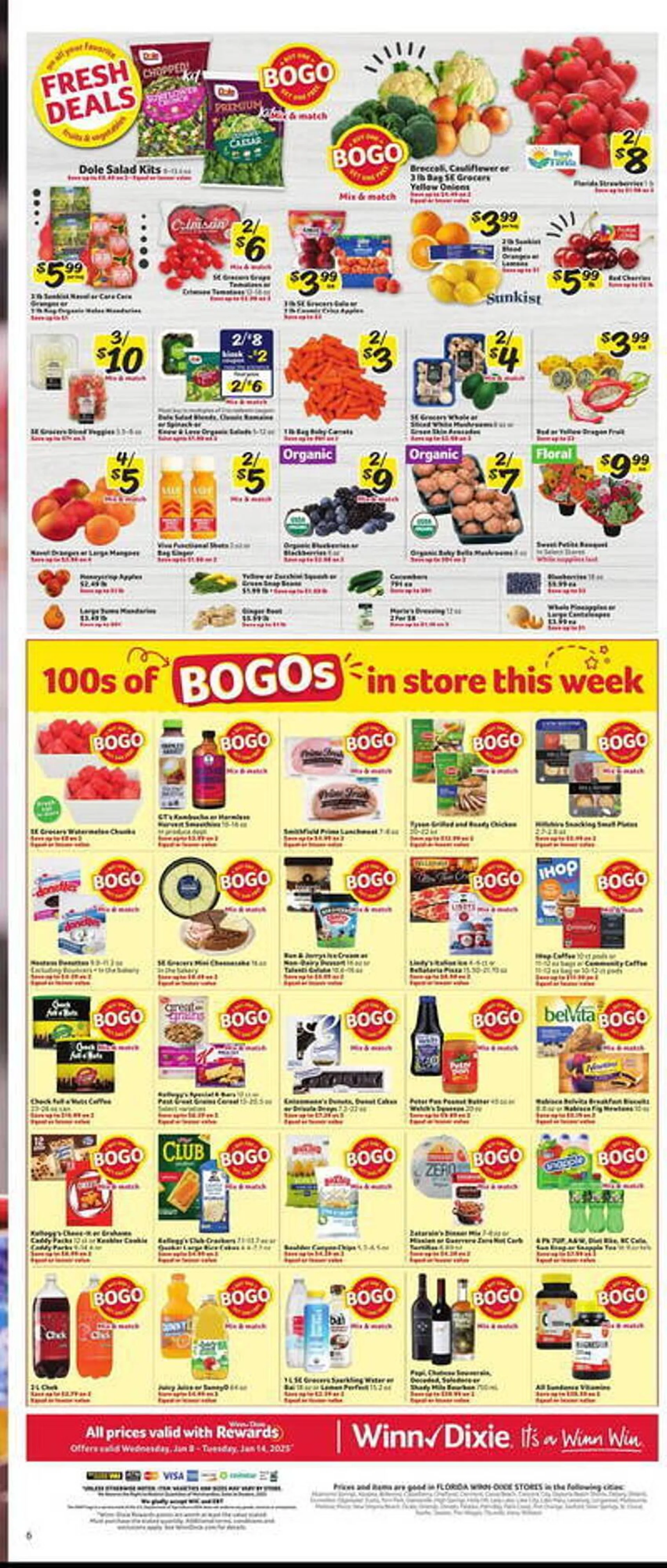 Weekly ad Winn Dixie Weekly Ad from January 8 to January 14 2025 - Page 9