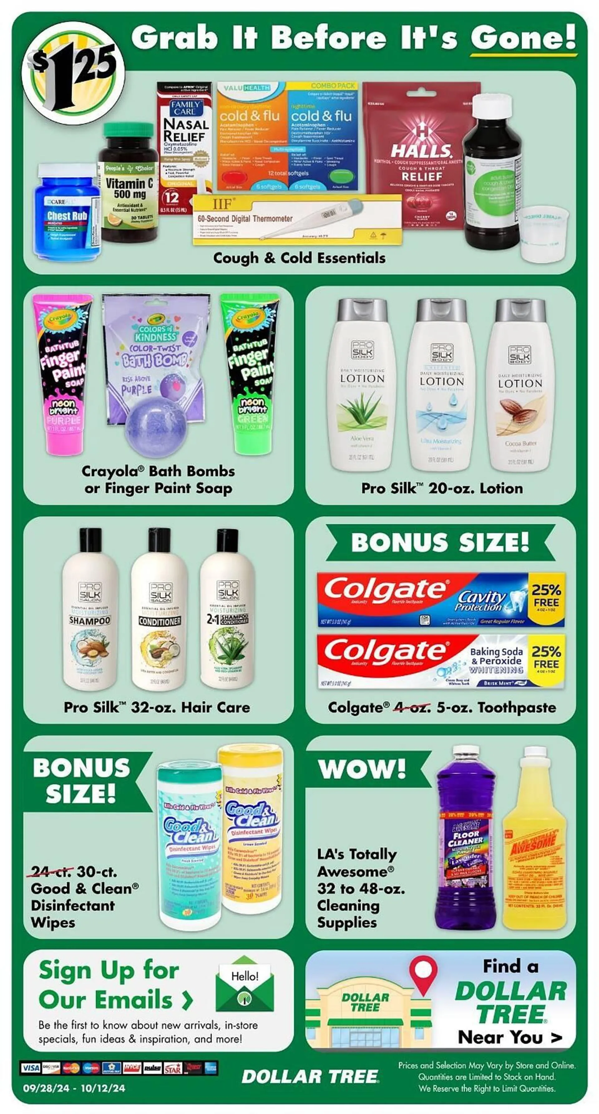 Weekly ad Dollar Tree Weekly Ad from September 28 to October 12 2024 - Page 10