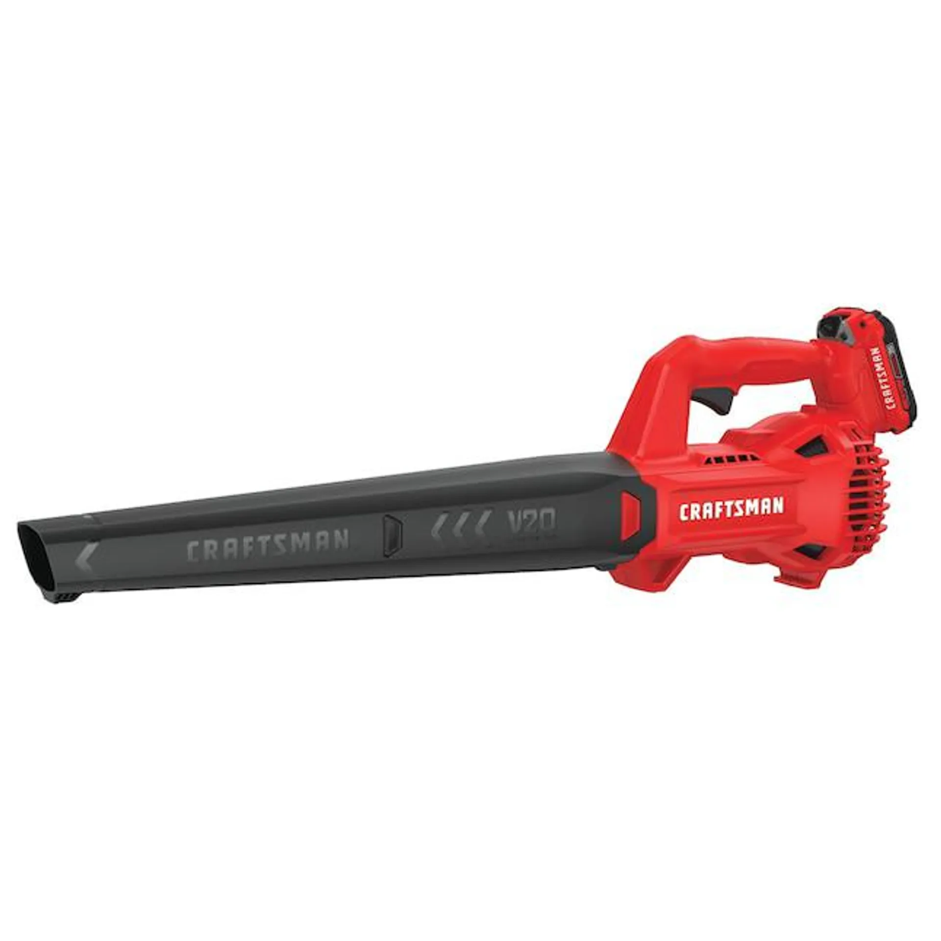 CRAFTSMAN V20 20-volt Max 200-CFM 90-MPH Battery Handheld Leaf Blower 2 Ah (Battery and Charger Included)