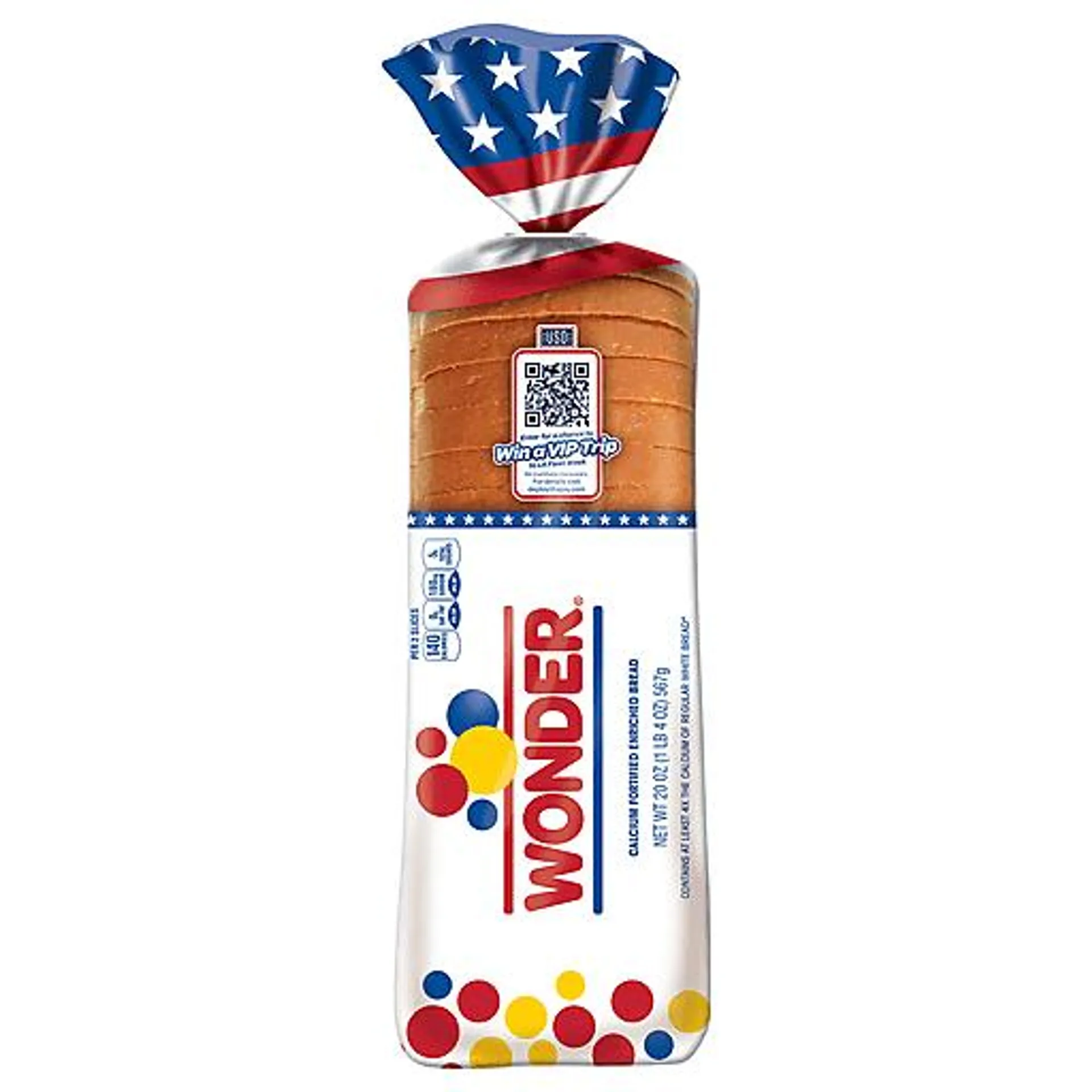 Wonder Classic White Bread 20 oz bag