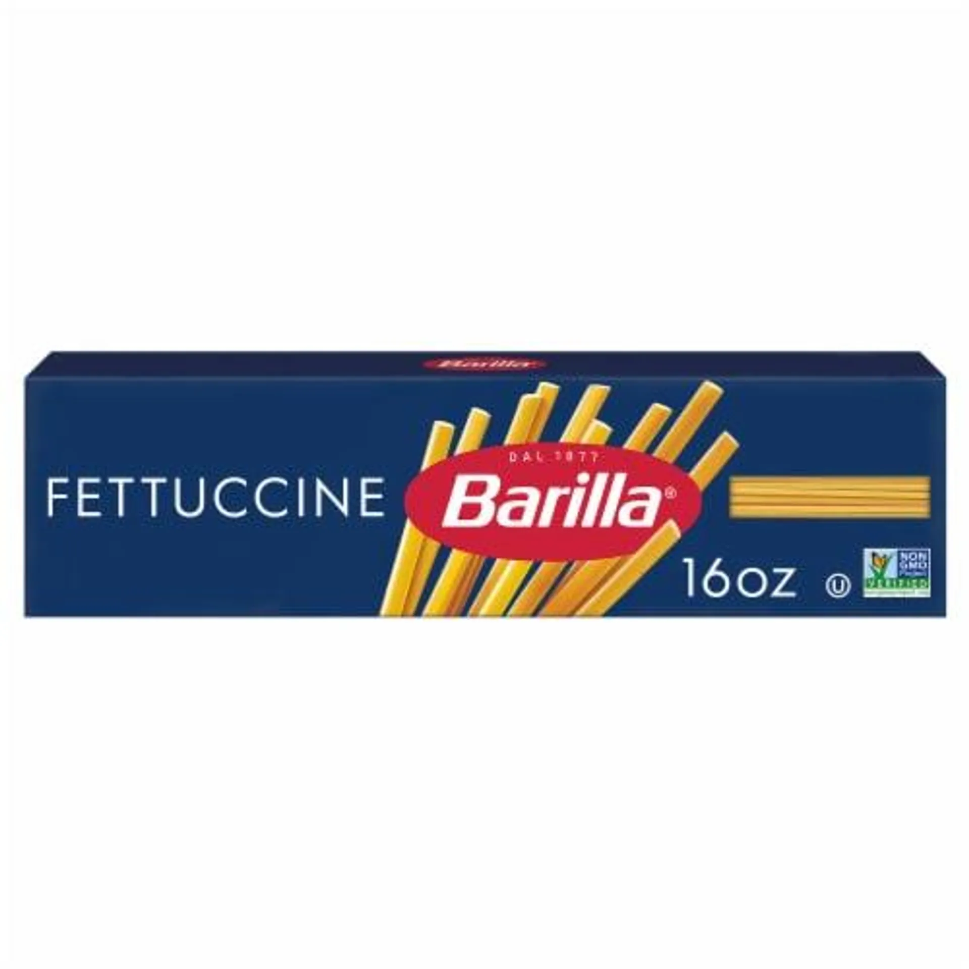 Barilla Fettuccine Pasta, Quality Non-GMO and Kosher Certified Pasta