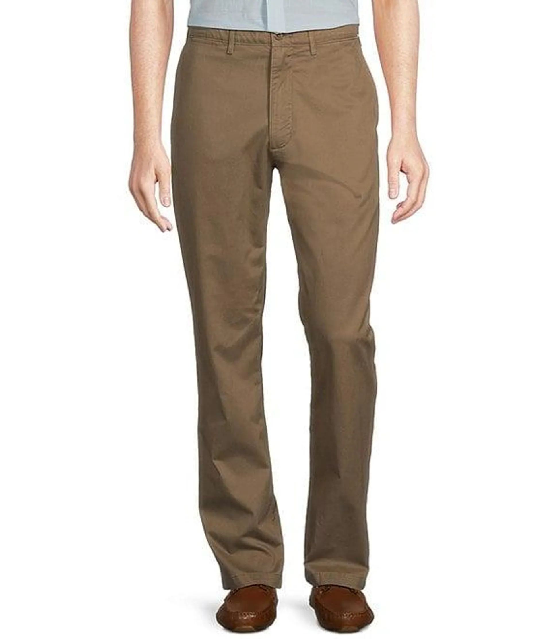 Blue Label Madison Classic Fit Comfort Stretch Flat-Front Twill Chino Pants