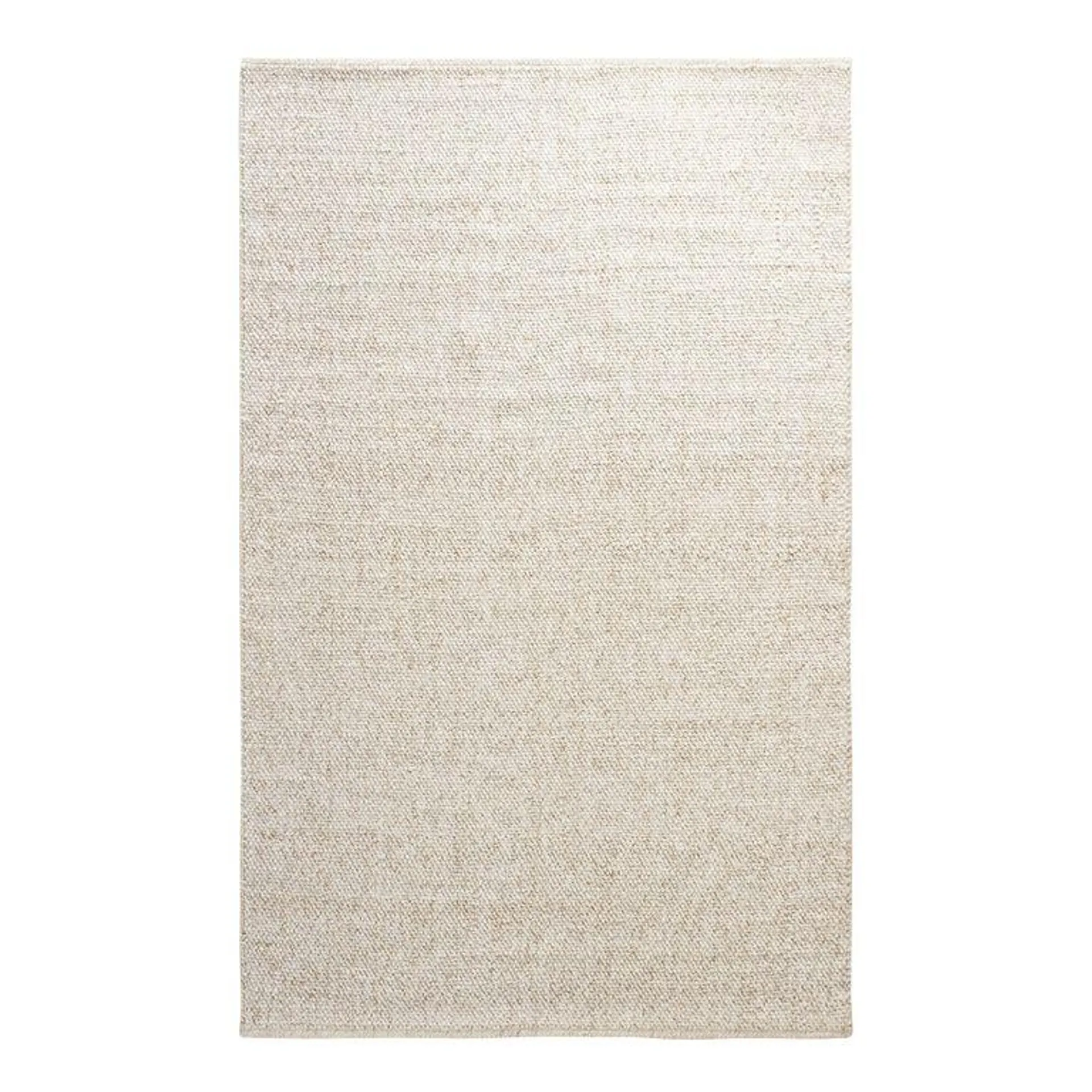 Emilie Ivory Tonal Sweater Wool Area Rug