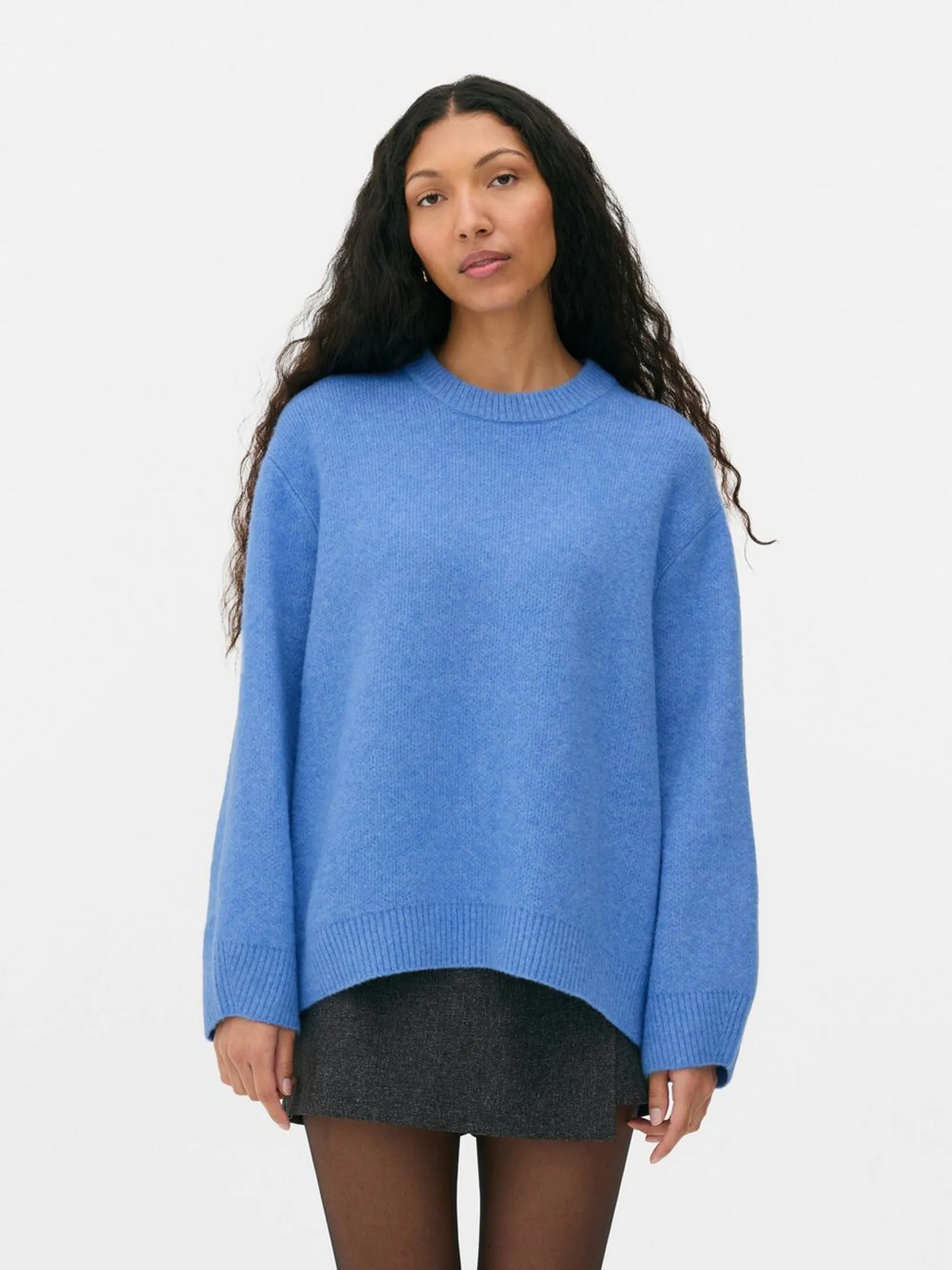 Oversized Crew Neck Jumper