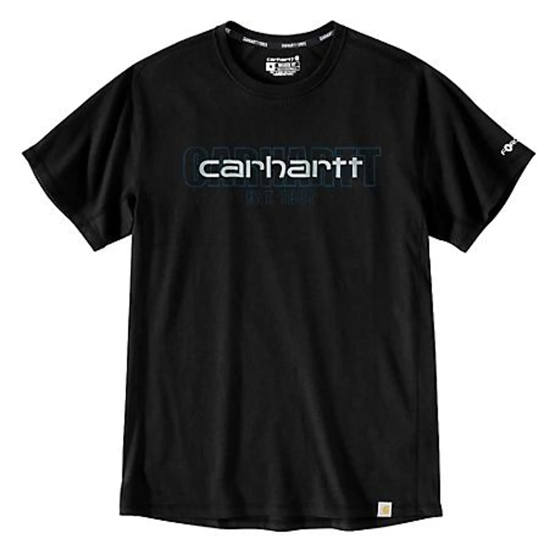 Carhartt Men's Force Relaxed Fit Midweight Short-Sleeve Logo Graphic T-Shirt