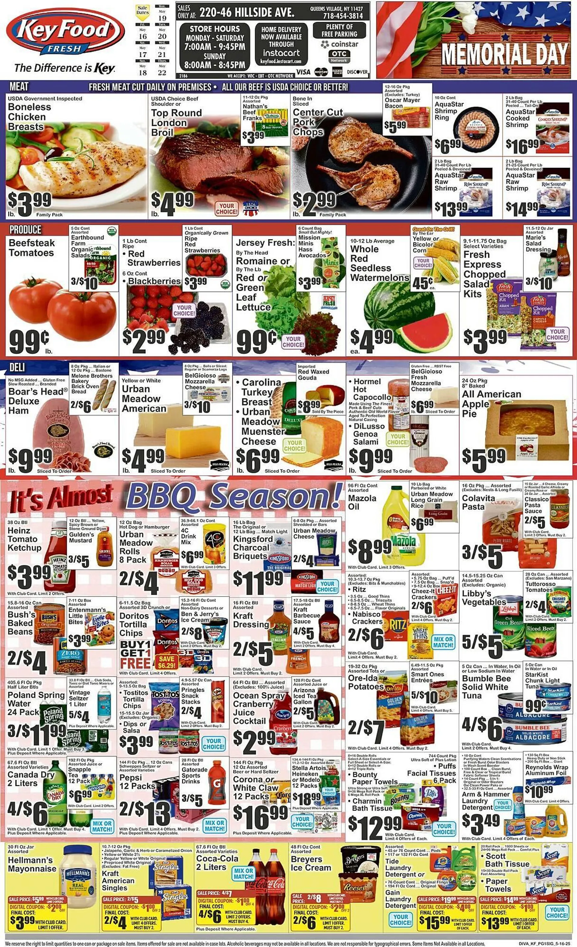 Key Food Weekly Ad - 1