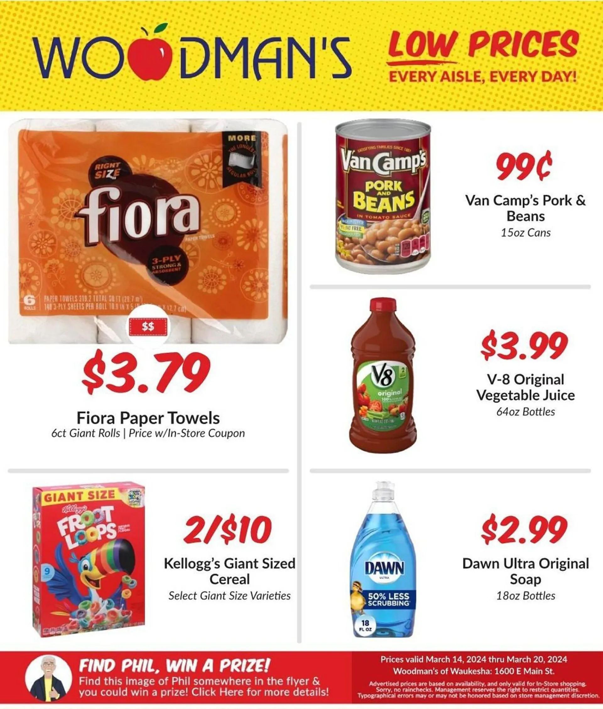 Weekly ad Woodman's Weekly Ad from March 14 to March 20 2024 - Page 1