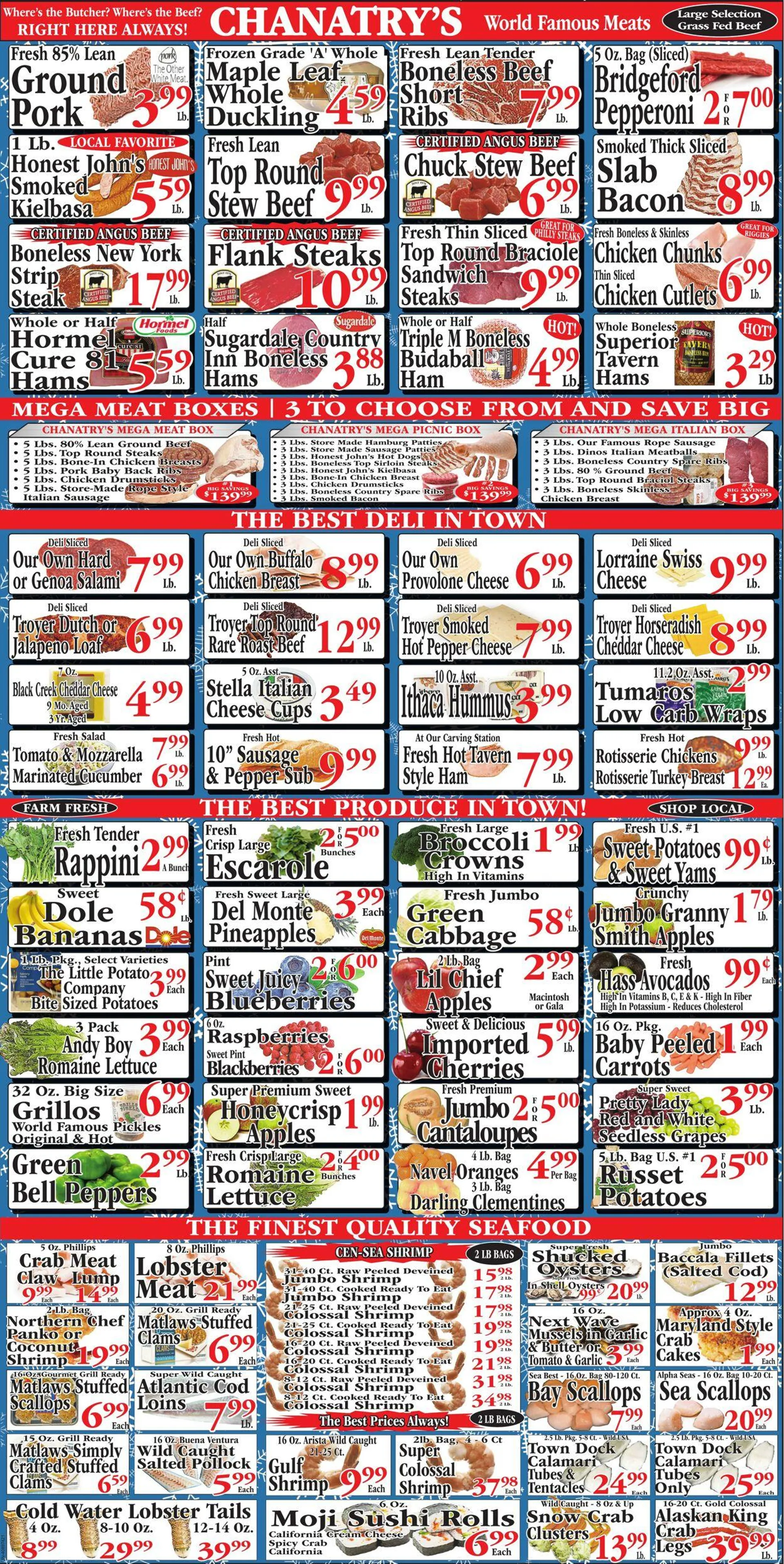 Weekly ad Chanatry's Hometown Market from January 5 to January 11 2025 - Page 4