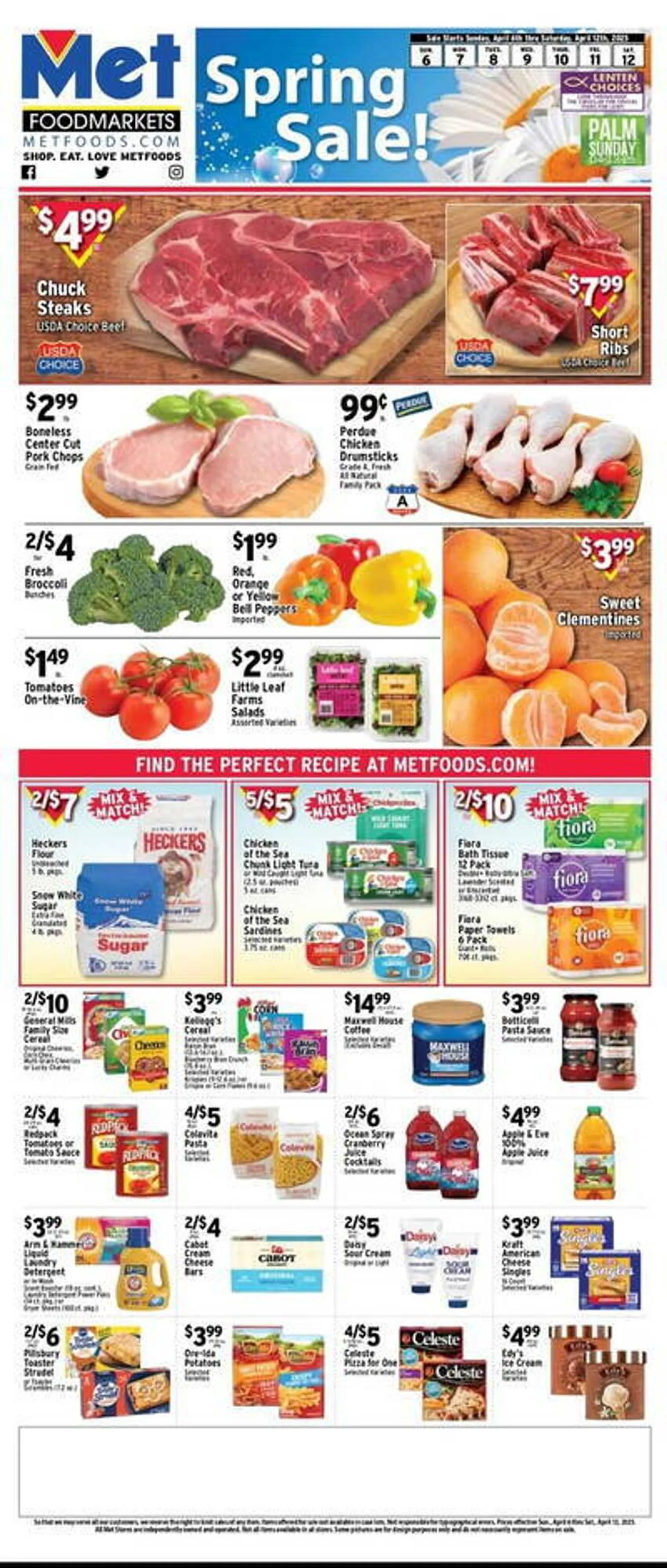 Met Foodmarkets Weekly Ad - 1