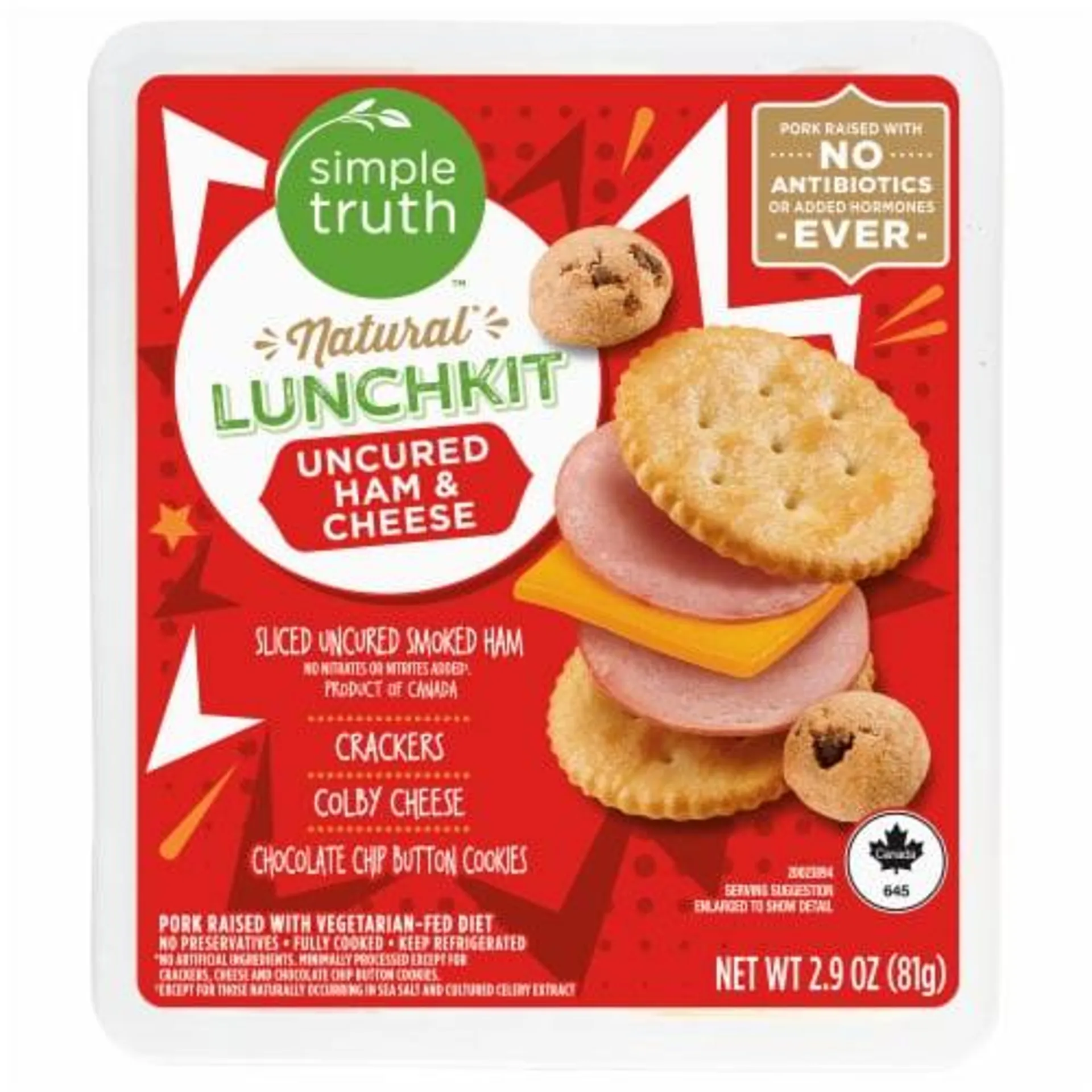 Simple Truth® Ham & Cheese Lunch Kit