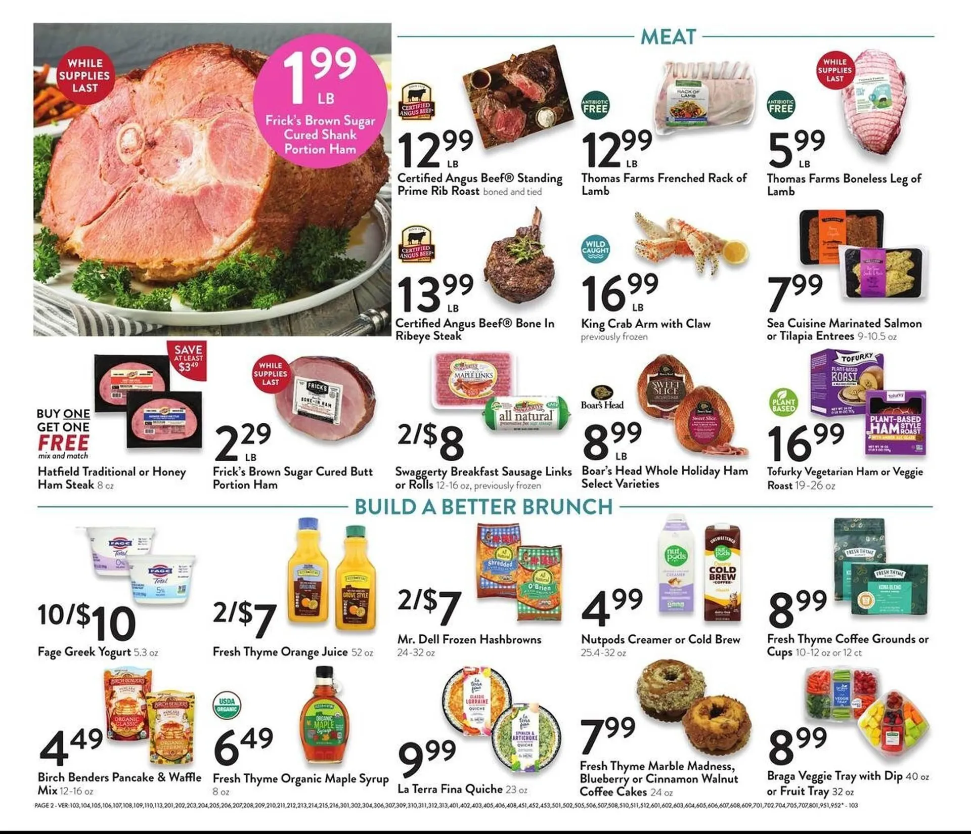 Weekly ad Fresh Thyme Weekly Ad from March 27 to April 2 2024 - Page 2