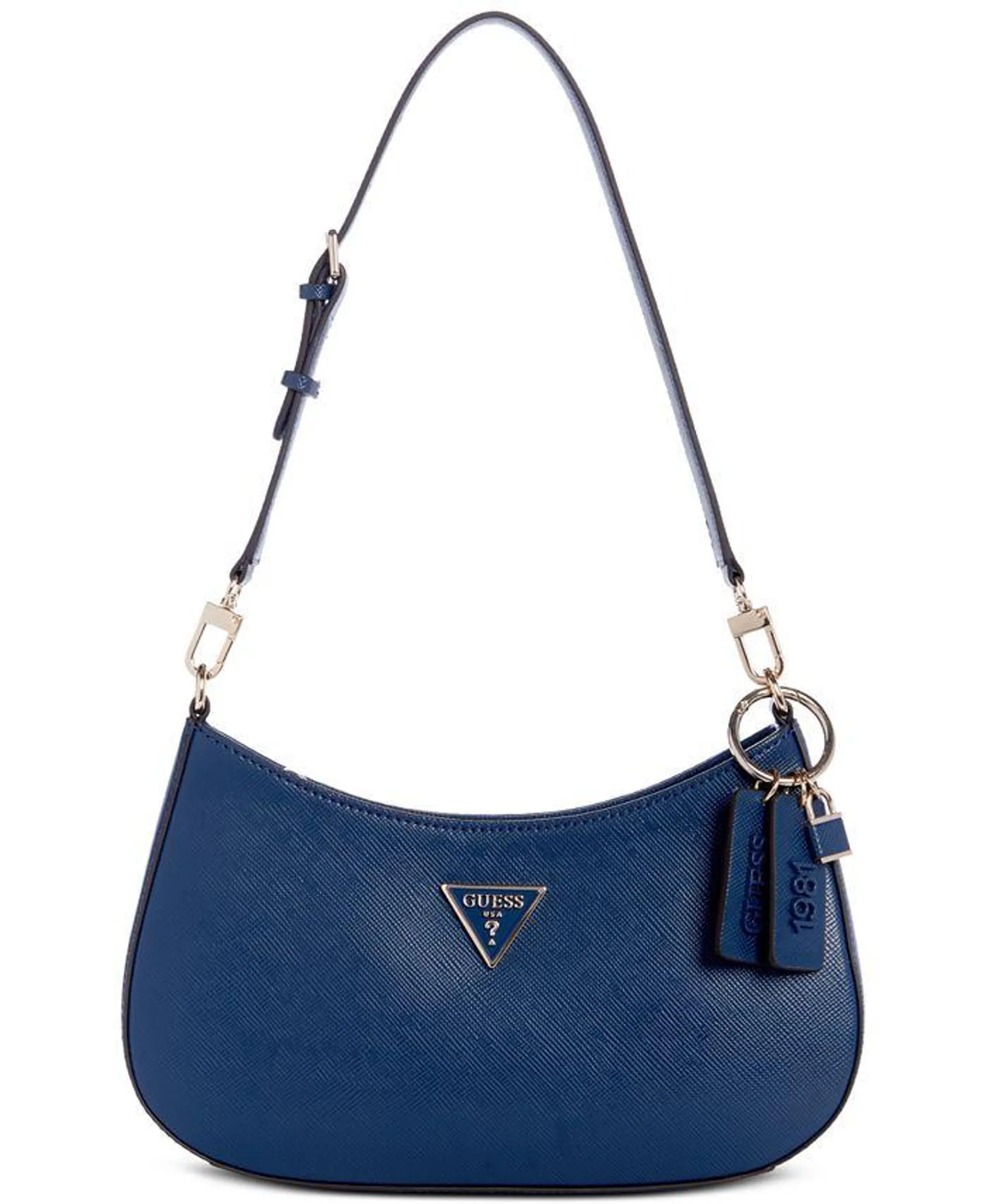 Noelle Small Top-Zip Shoulder Bag