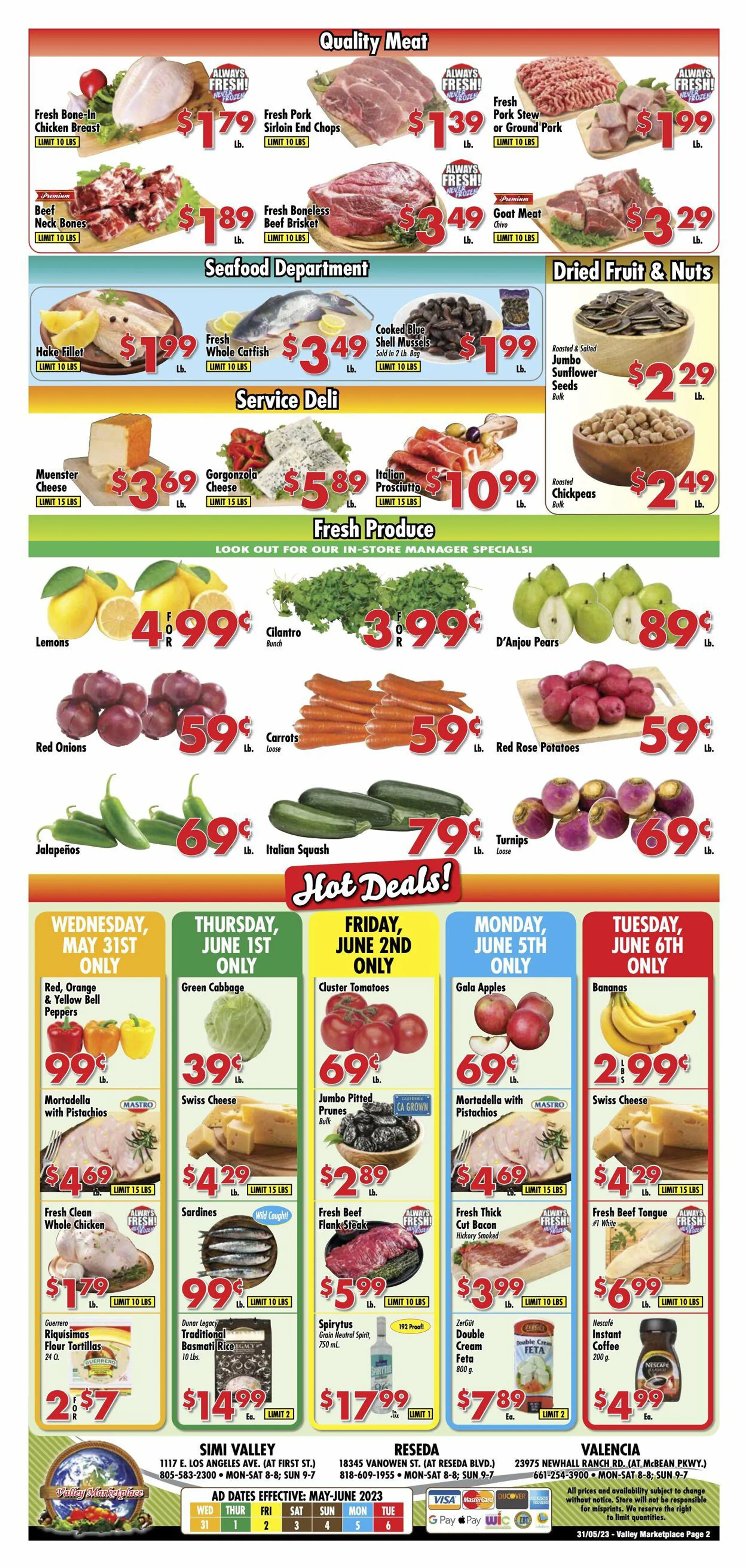 Valley Marketplace Current weekly ad - 2