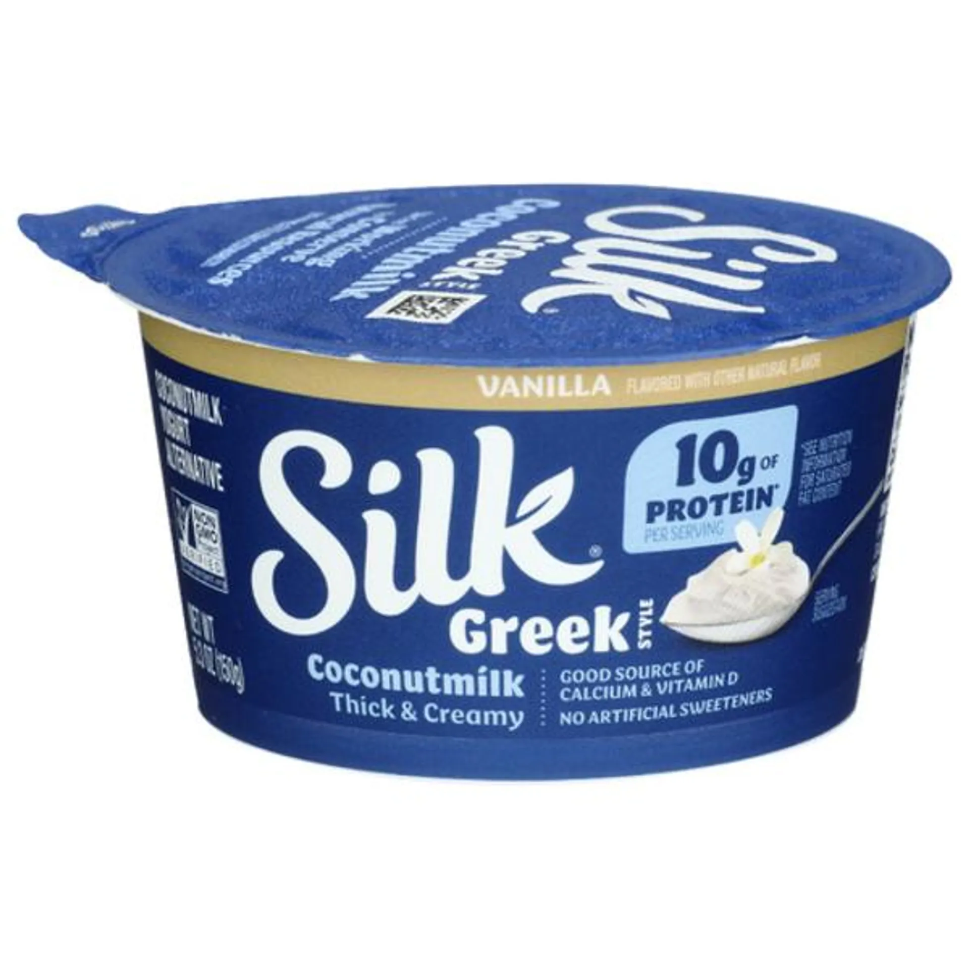 Silk Vanilla Greek Style Coconutmilk Yogurt Alternative