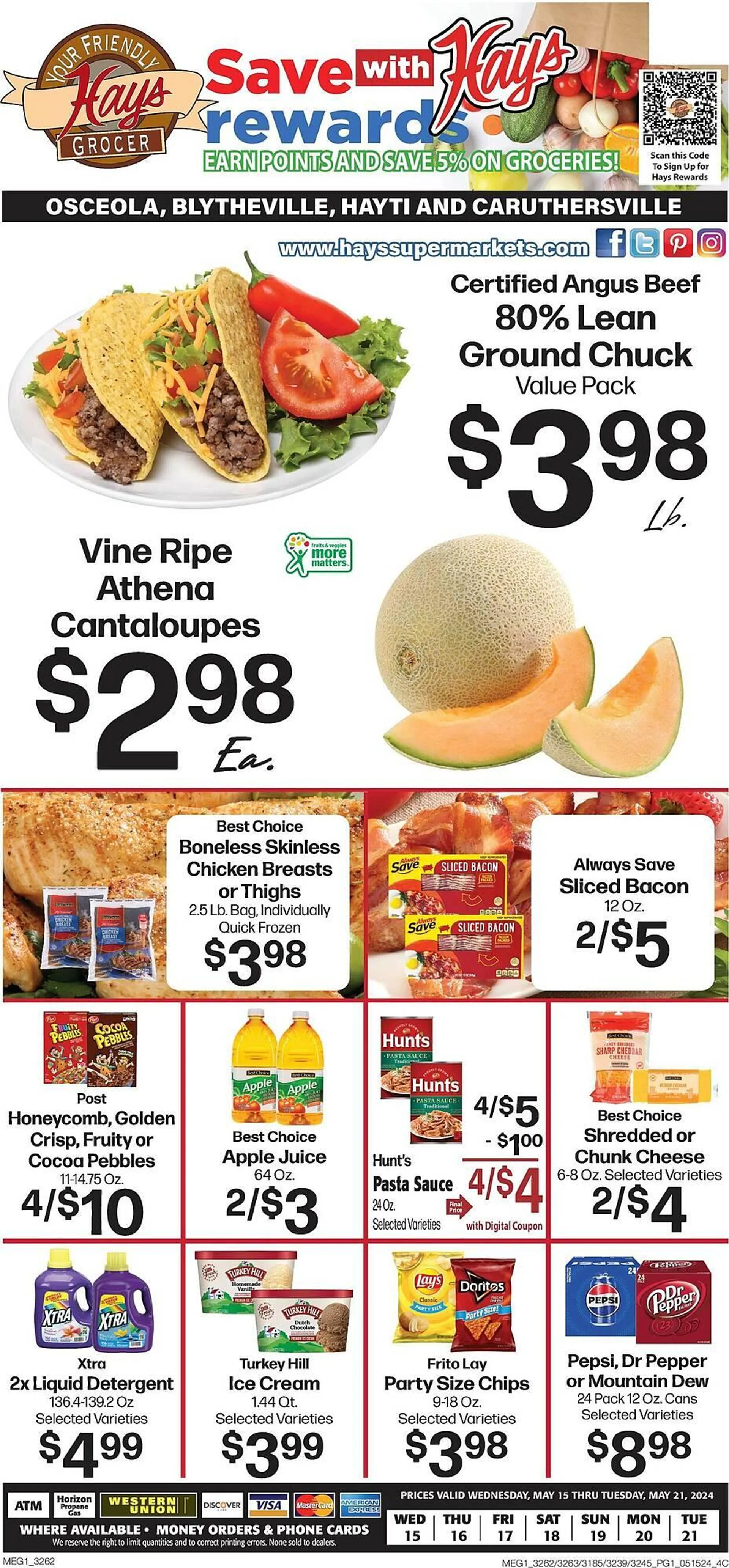 Hays Supermarket Weekly Ad - 1