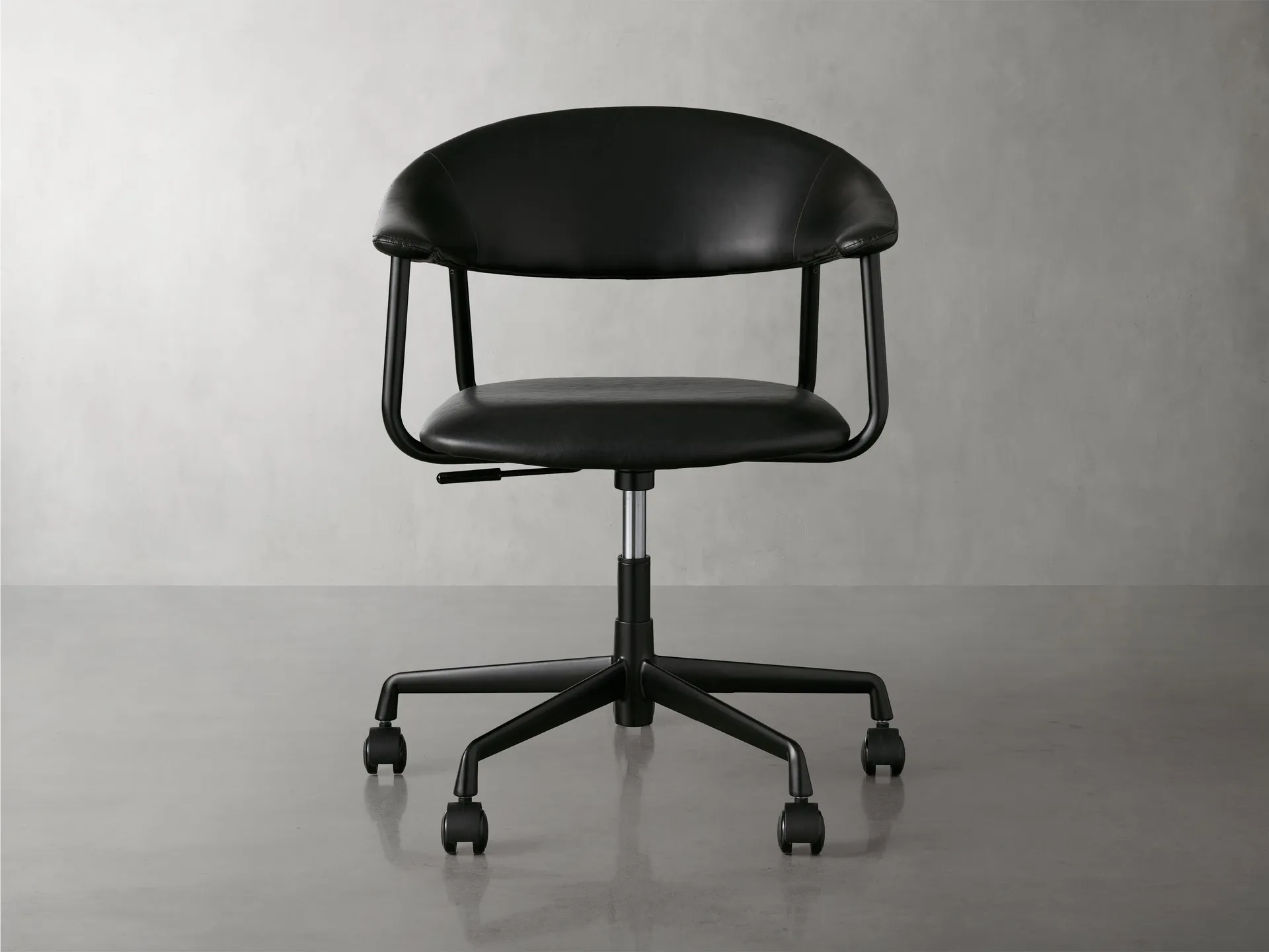 Mette Faux Leather Desk Chair