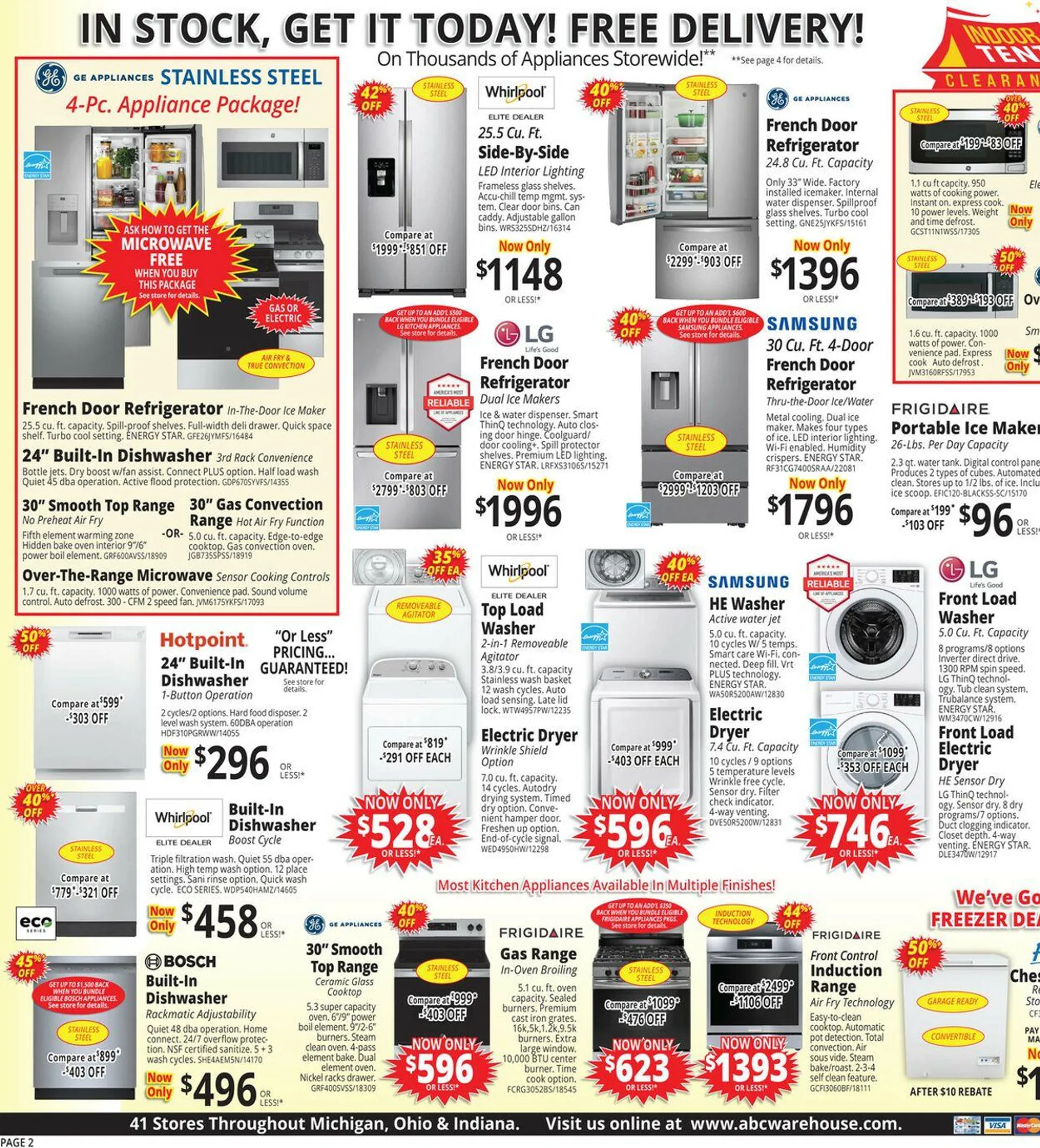 Weekly ad ABC Warehouse Current weekly ad from September 29 to October 5 2024 - Page 2