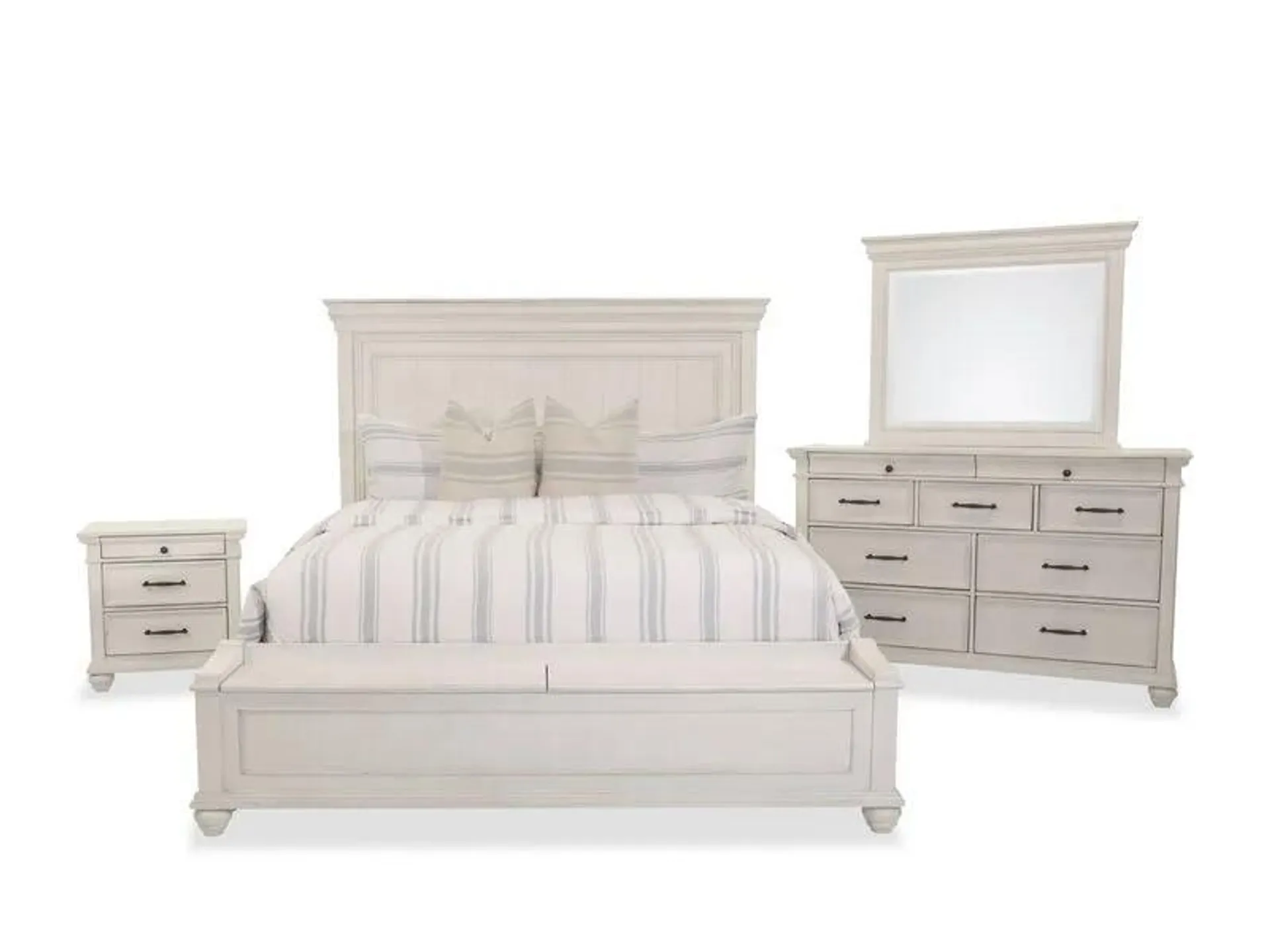 Kanwyn 4-Piece Panel Bed Set