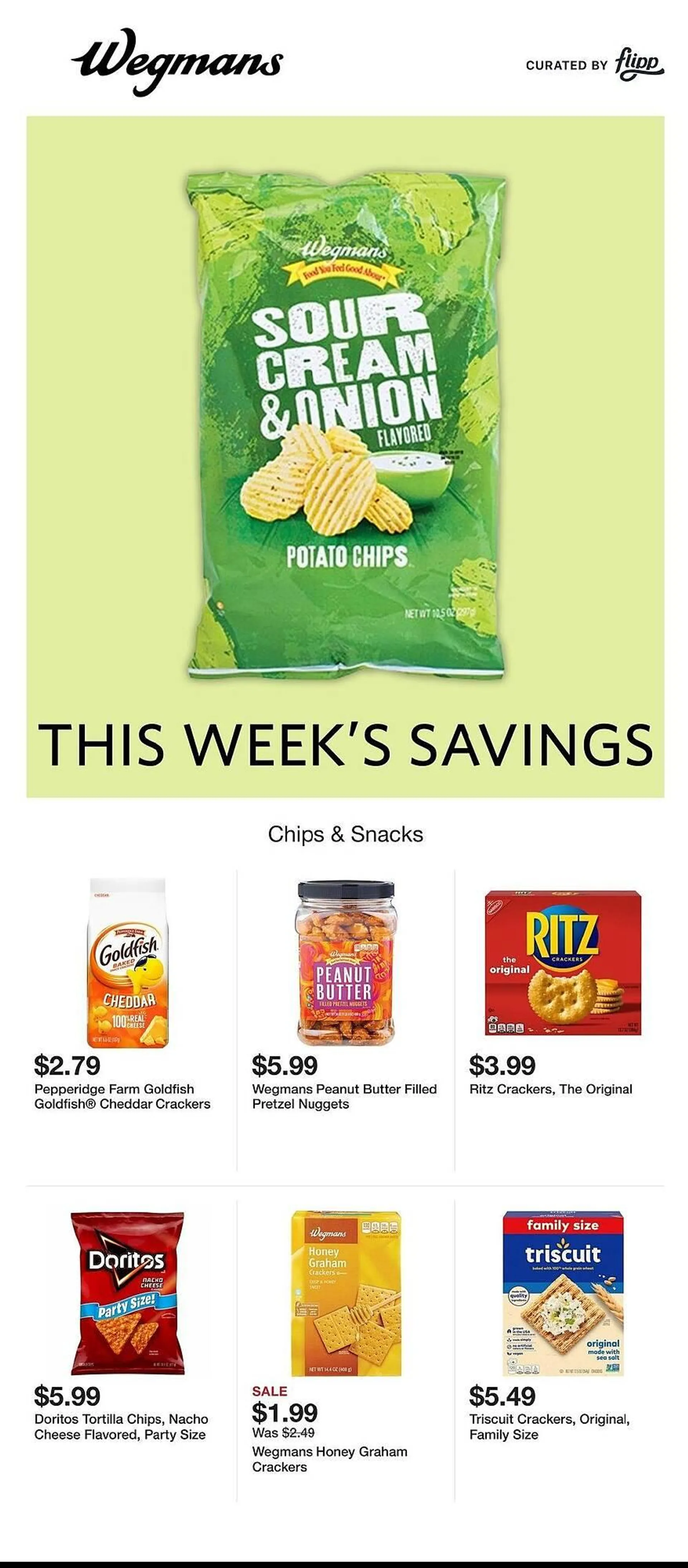 Wegmans Weekly Ad - 1