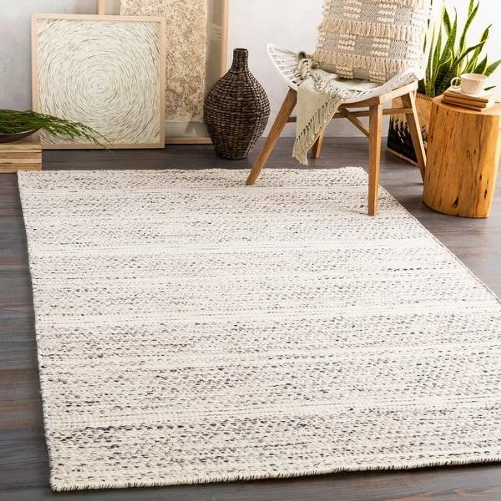 Livabliss Raeven Handmade Casual Boho Wool Area Rug