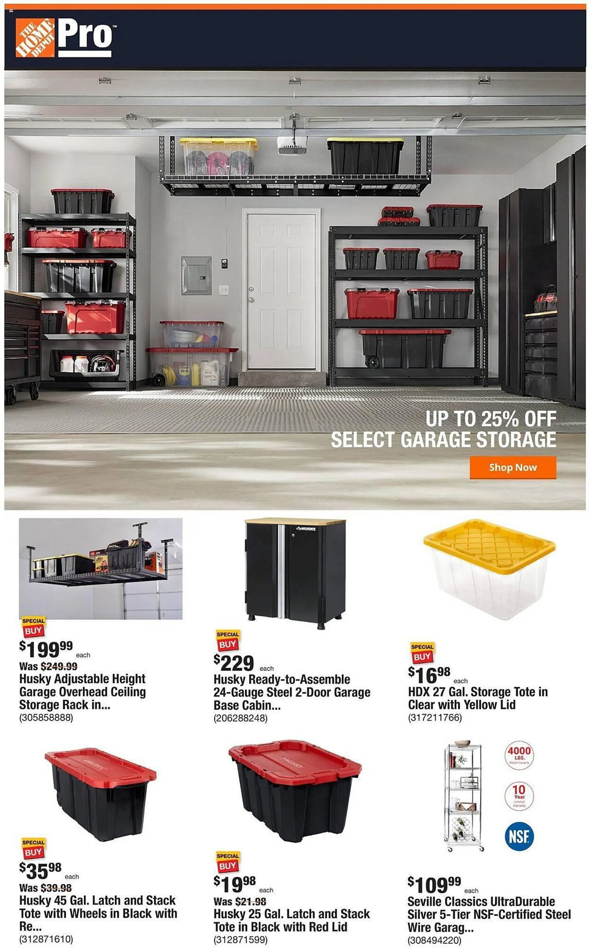 Weekly ad The Home Depot Weekly Ad from February 19 to February 26 2024 - Page 1